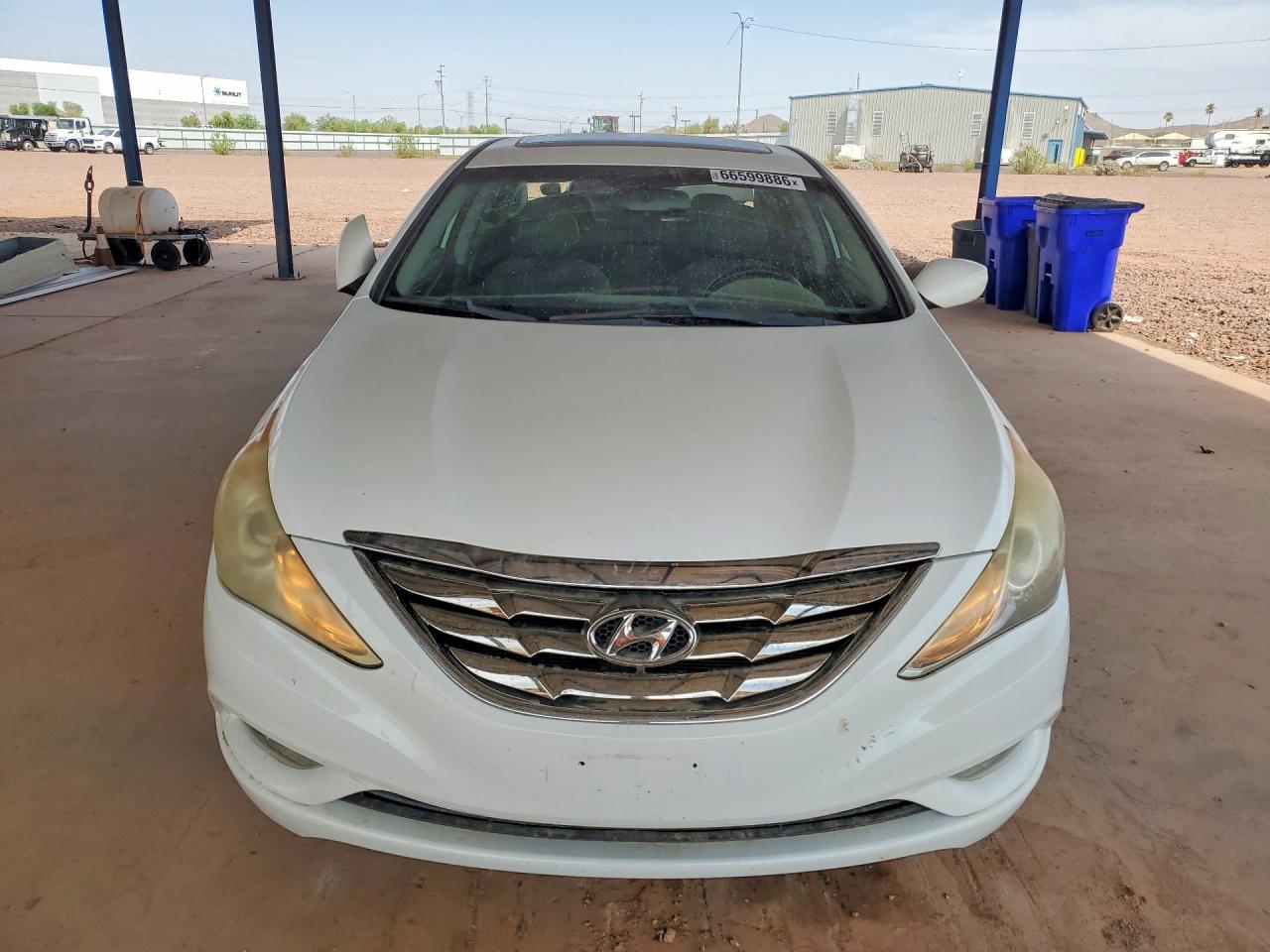 2013 Hyundai Sonata Se White vin: 5NPEC4AC1DH779074