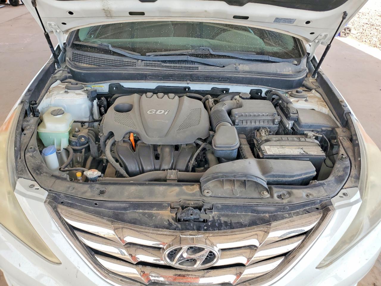 2013 Hyundai Sonata Se White vin: 5NPEC4AC1DH779074