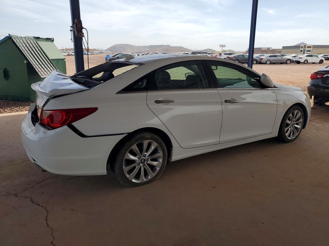 2013 Hyundai Sonata Se White vin: 5NPEC4AC1DH779074