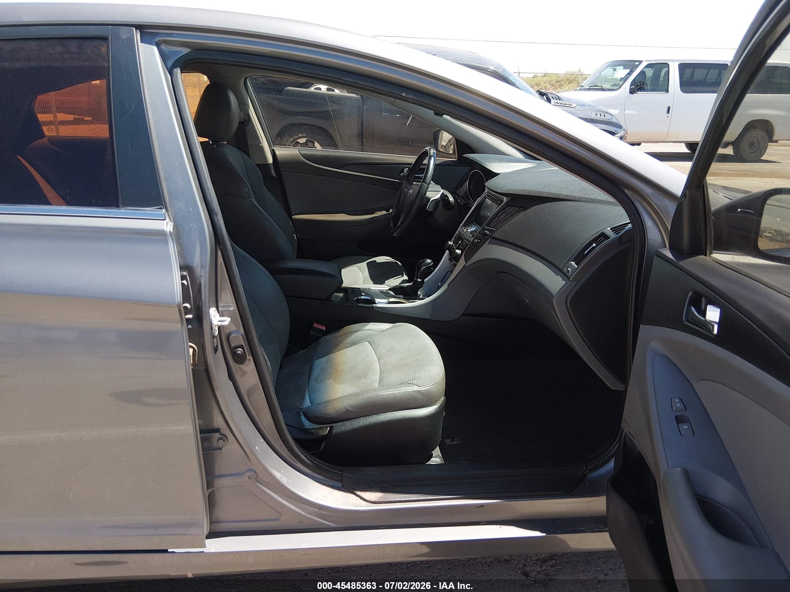 2013 Hyundai Sonata Se Gray vin: 5NPEC4AC1DH780371
