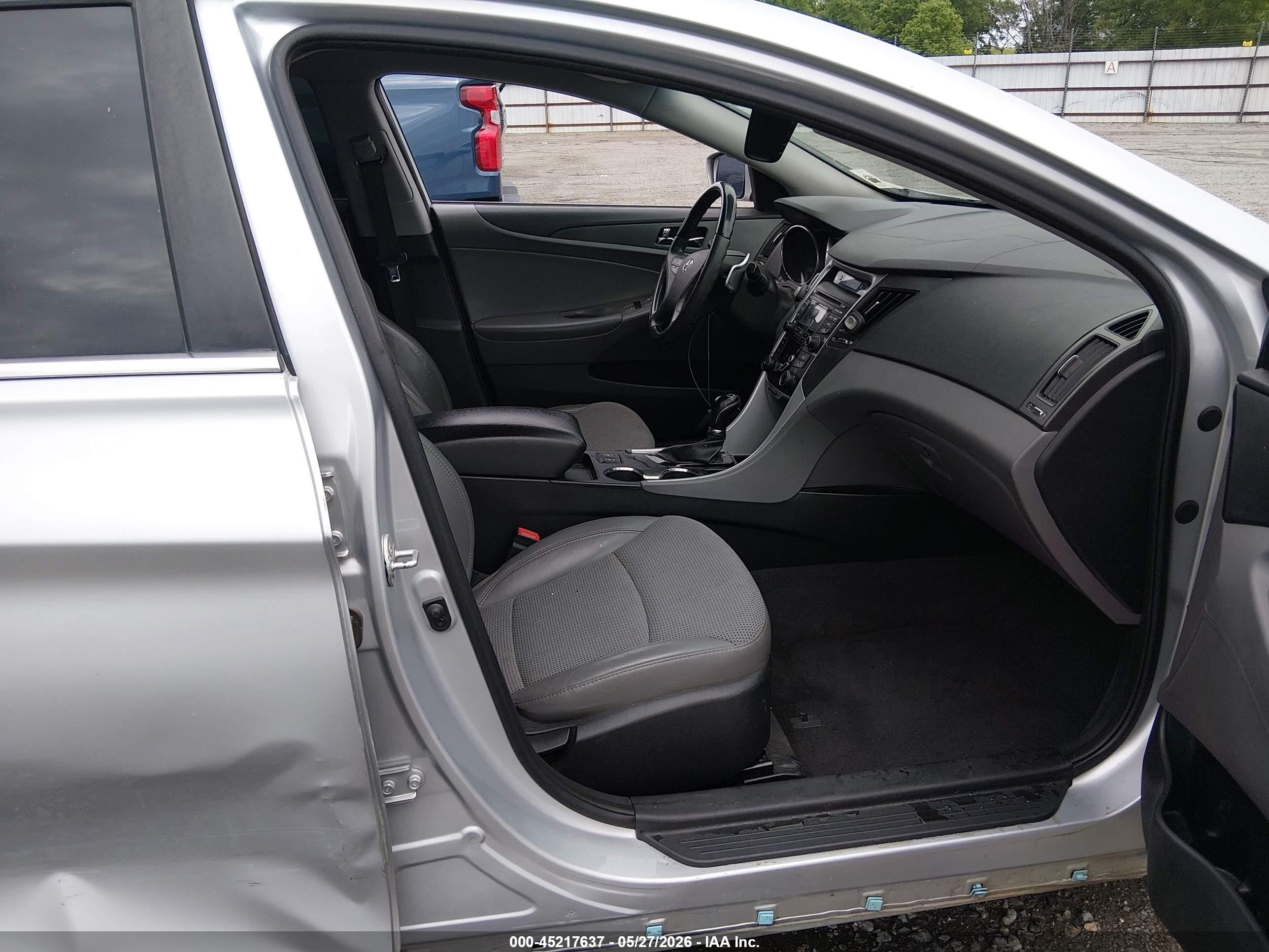 2013 Hyundai Sonata Se Silver vin: 5NPEC4AC1DH793332