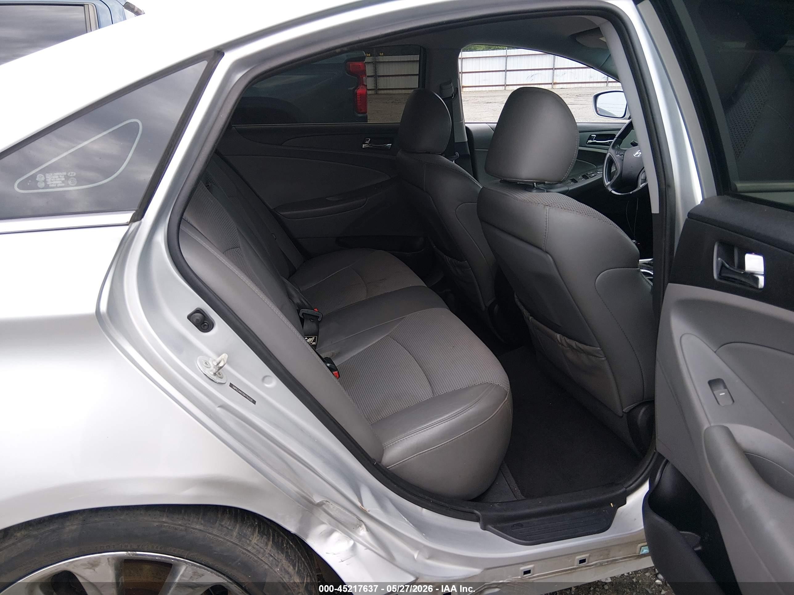 2013 Hyundai Sonata Se Silver vin: 5NPEC4AC1DH793332