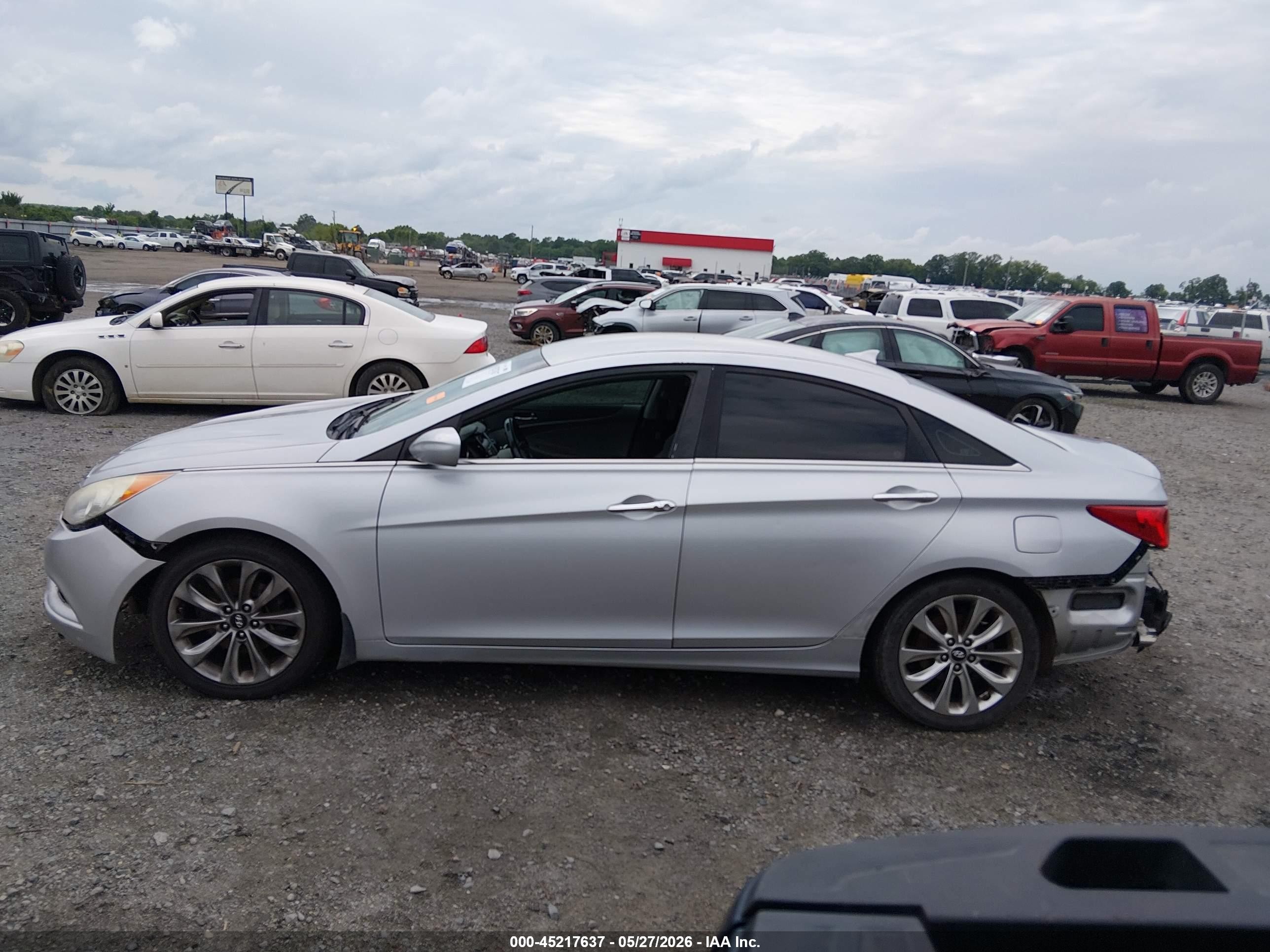 2013 Hyundai Sonata Se Silver vin: 5NPEC4AC1DH793332