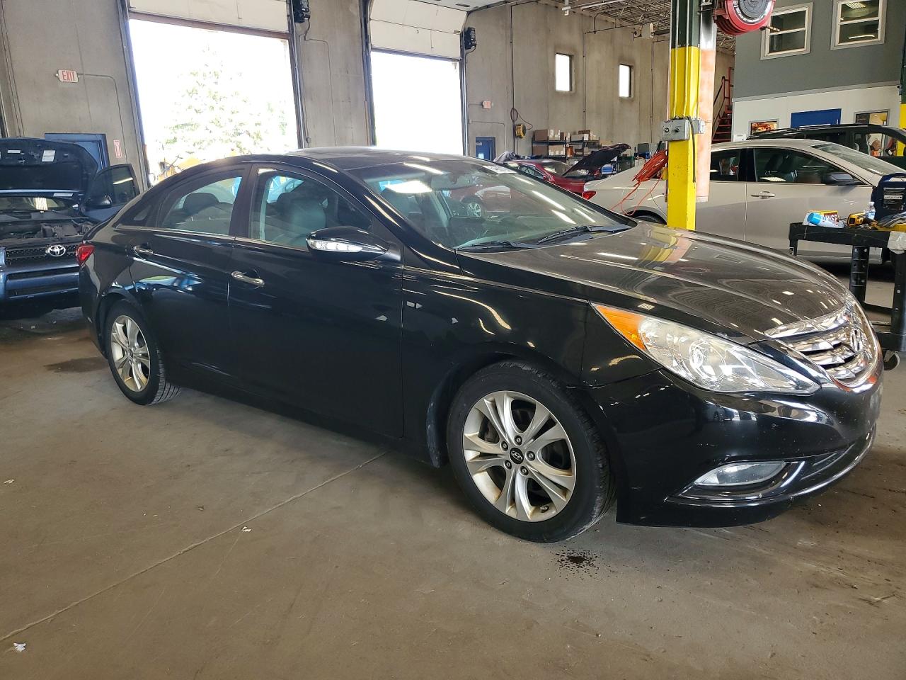 2013 Hyundai Sonata Limited Black vin: 5NPEC4AC1DH801381