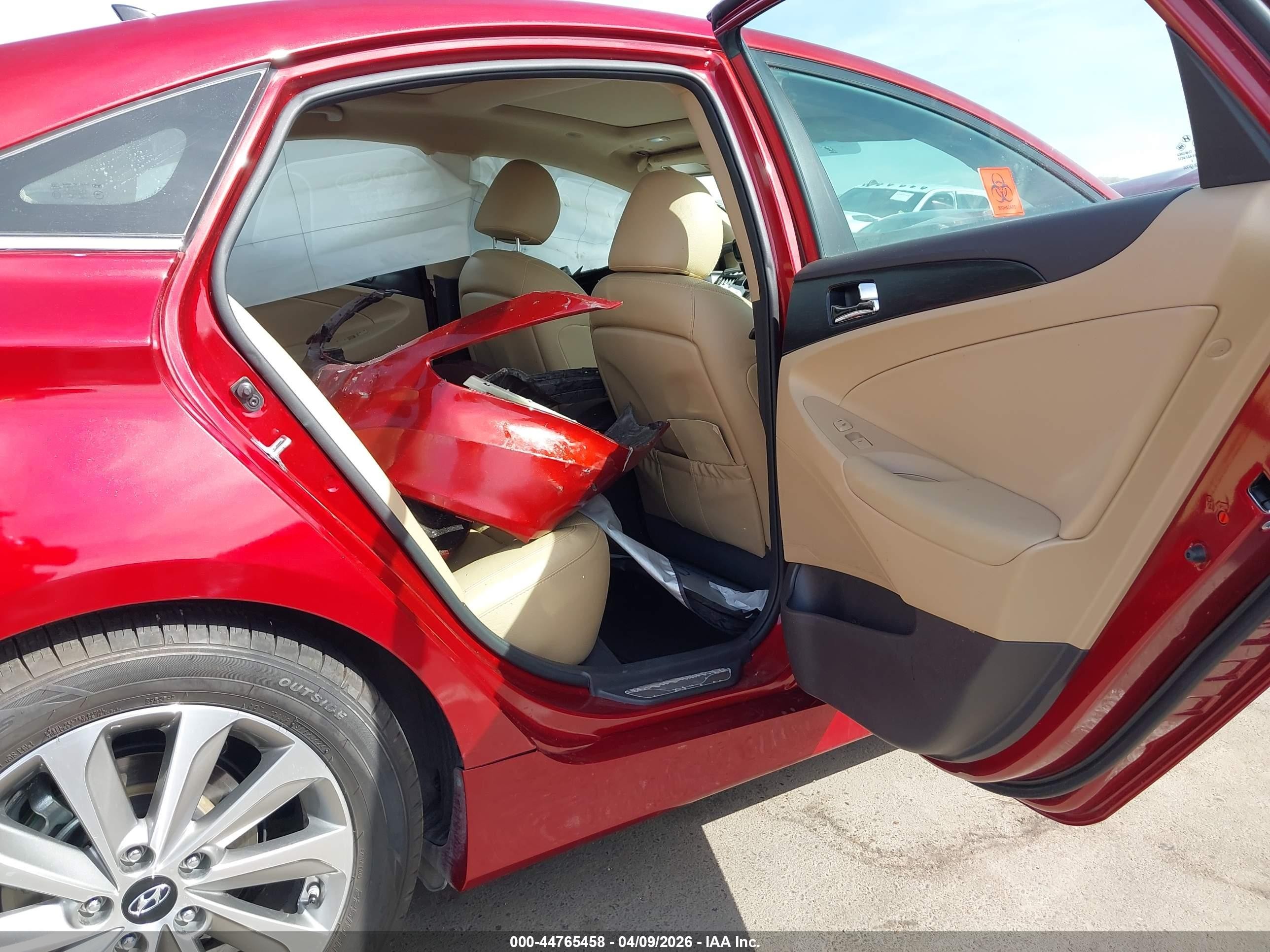 2014 Hyundai Sonata Limited Burgundy vin: 5NPEC4AC1EH922705