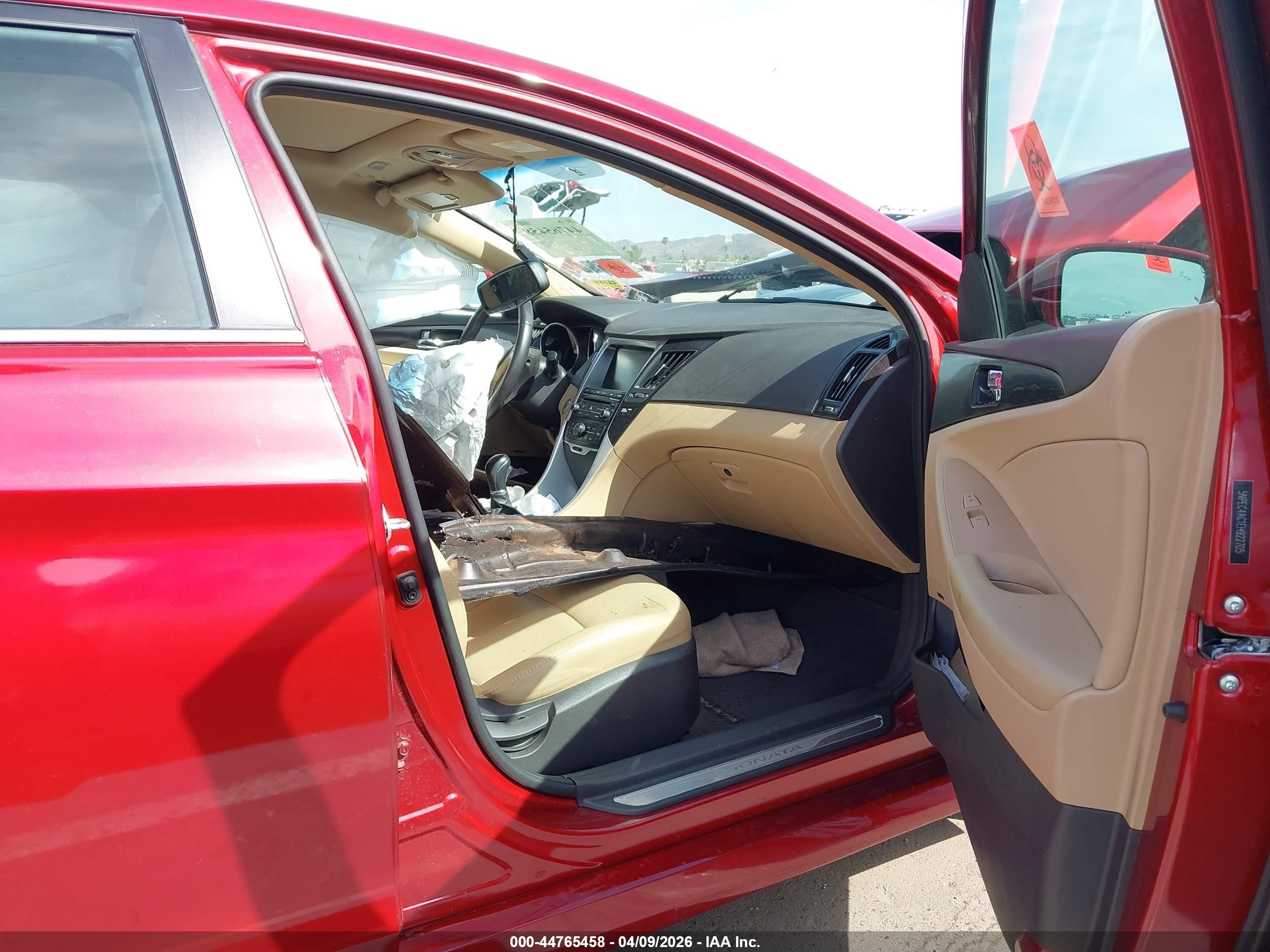 2014 Hyundai Sonata Limited Burgundy vin: 5NPEC4AC1EH922705