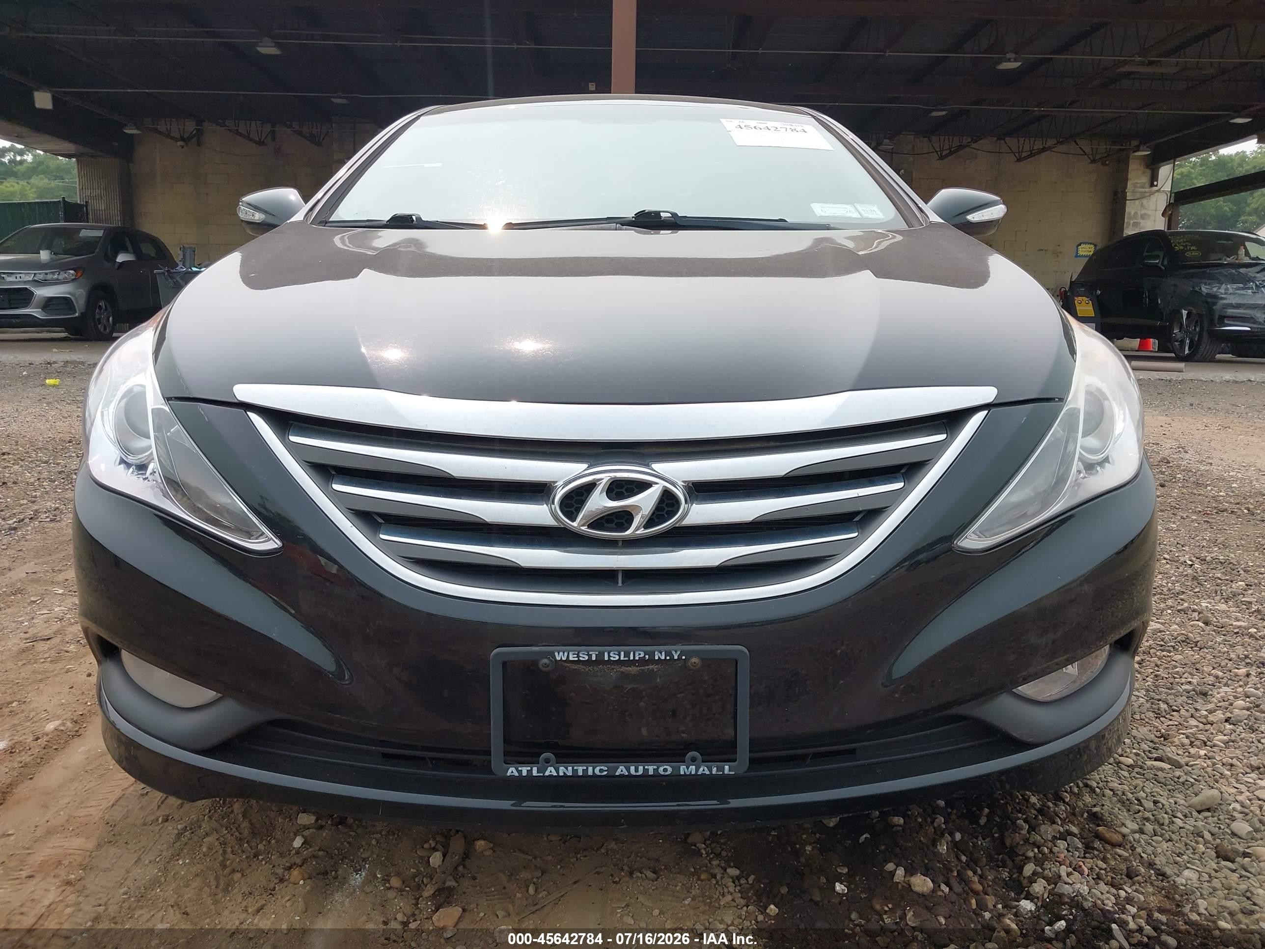 2014 Hyundai Sonata Se Black vin: 5NPEC4AC1EH940265