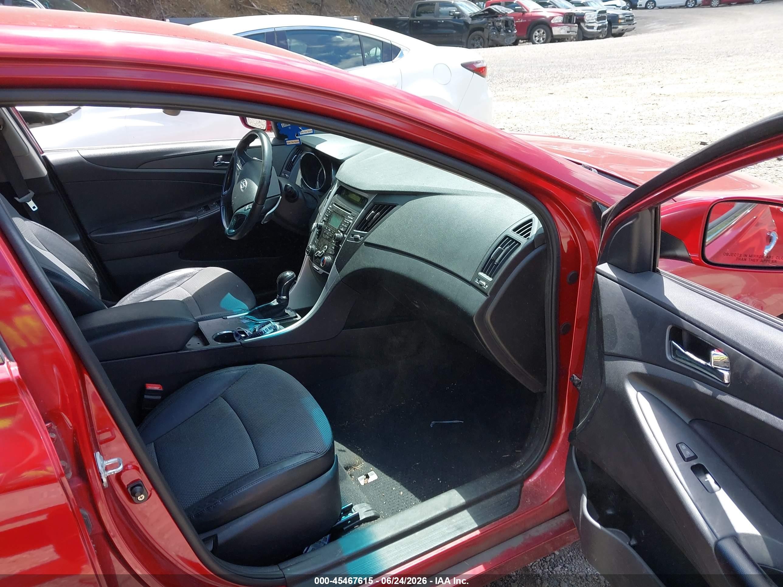 2011 Hyundai Sonata Se Red vin: 5NPEC4AC2BH001427