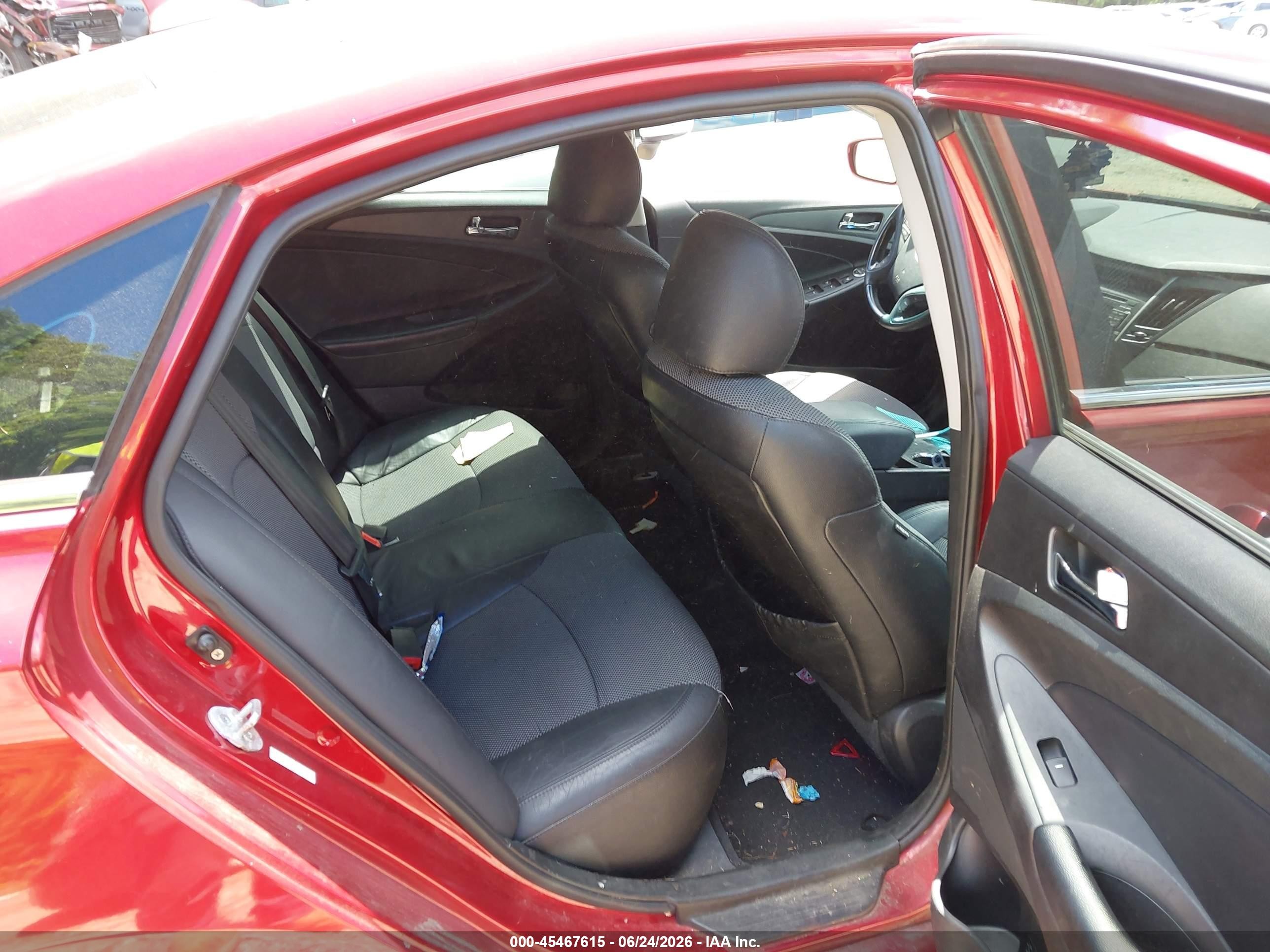 2011 Hyundai Sonata Se Red vin: 5NPEC4AC2BH001427