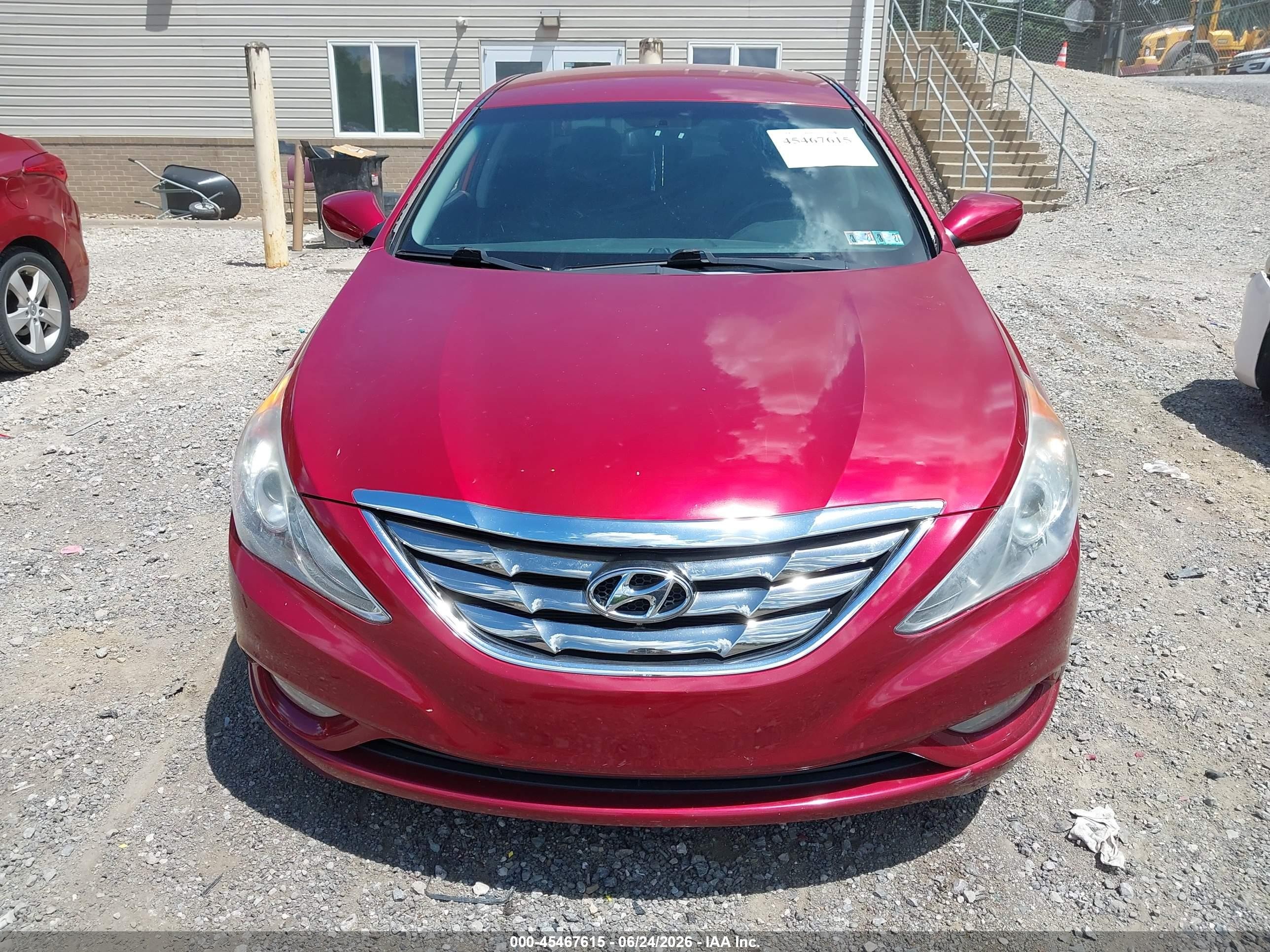 2011 Hyundai Sonata Se Red vin: 5NPEC4AC2BH001427