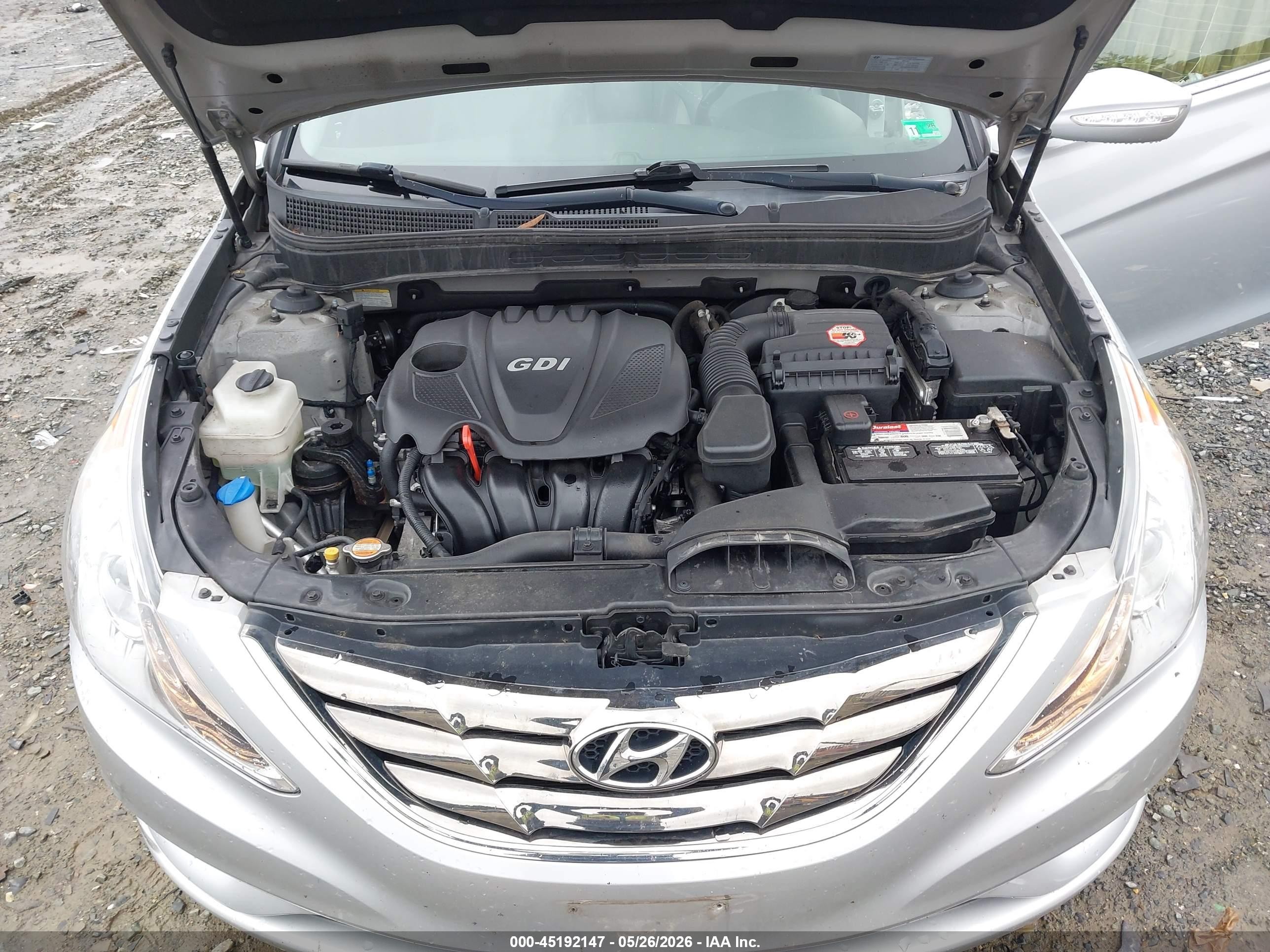 2011 Hyundai Sonata Limited Silver vin: 5NPEC4AC2BH005235
