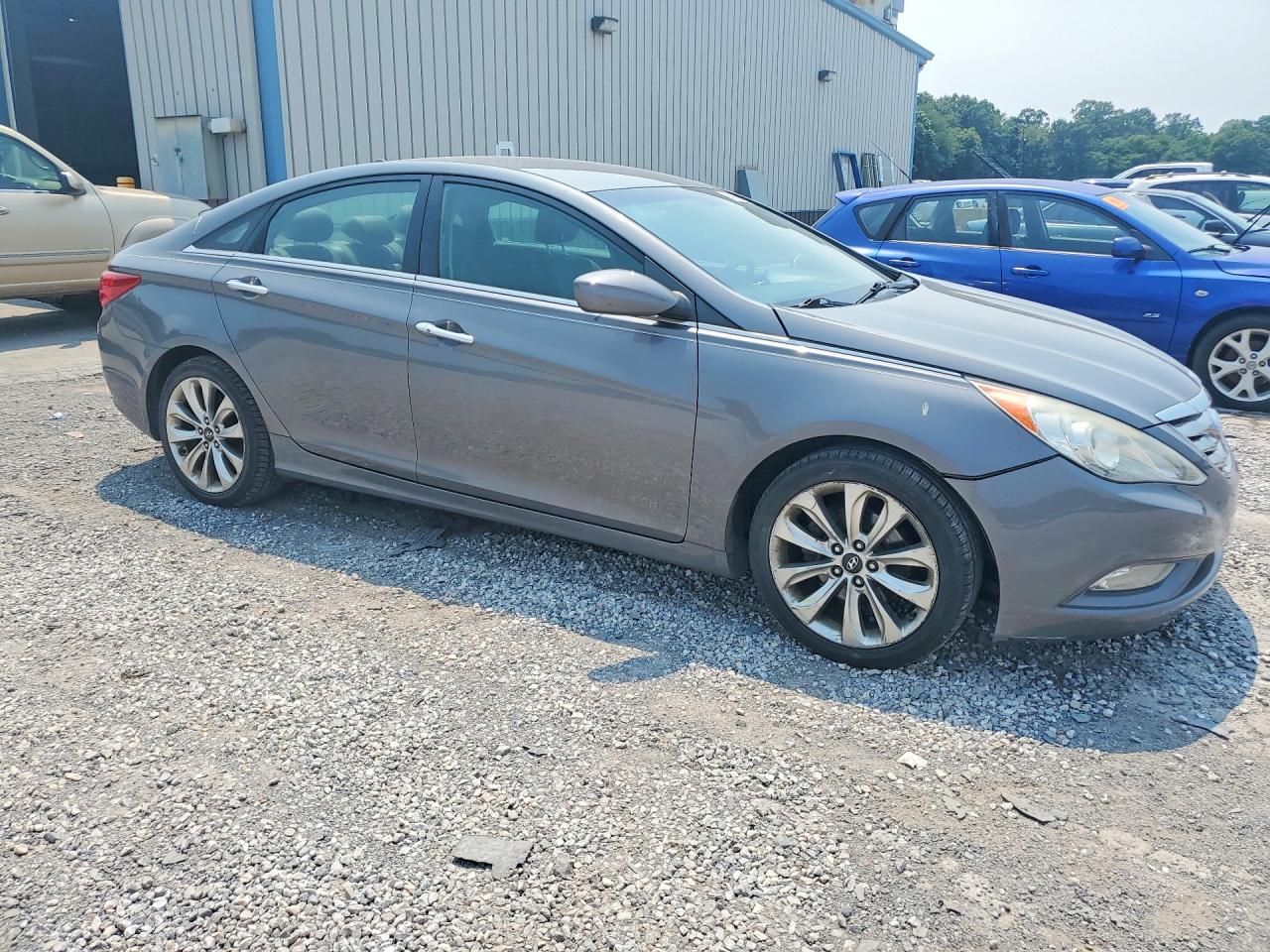 2011 Hyundai Sonata Se Серый vin: 5NPEC4AC2BH036596