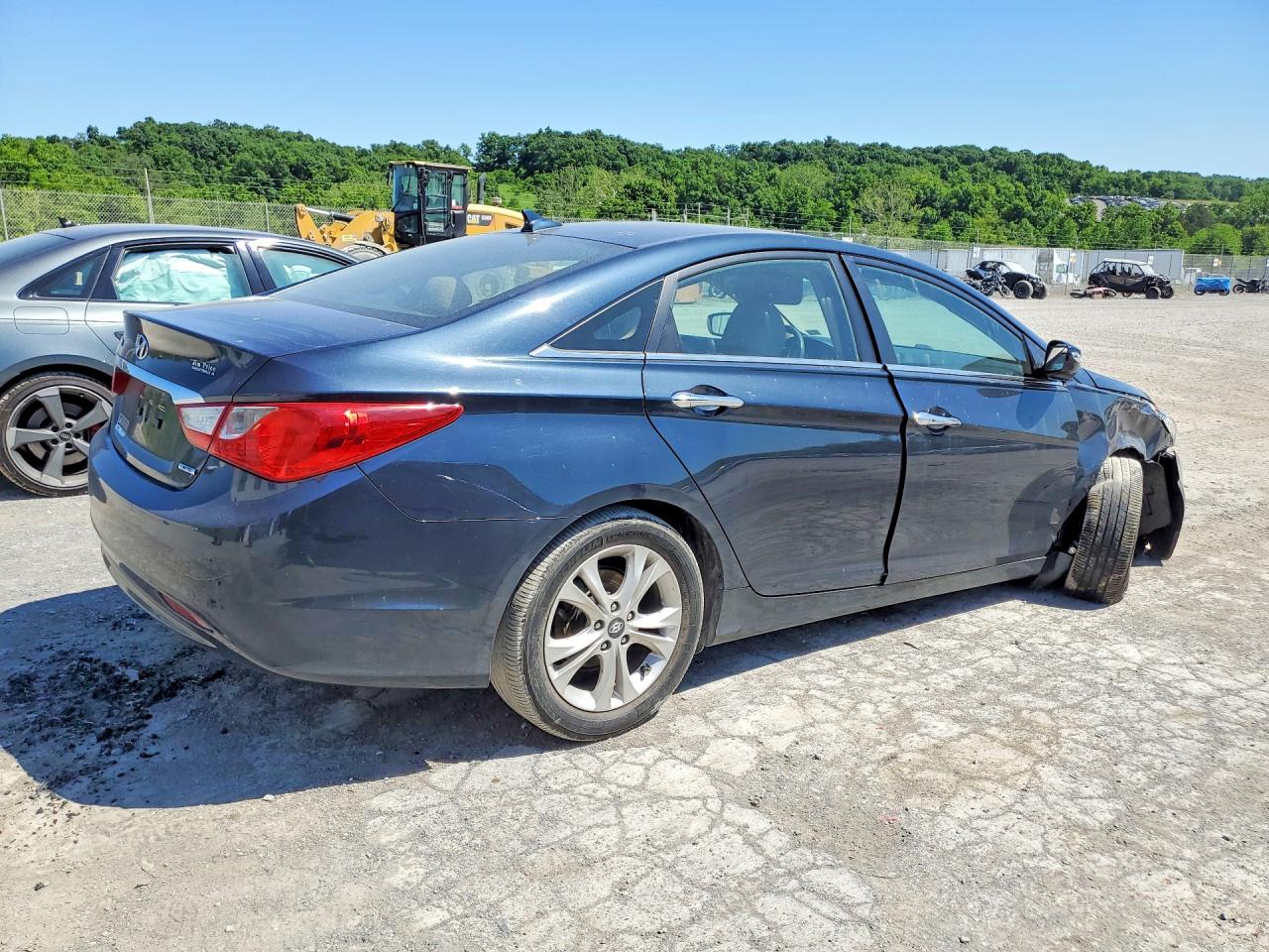 2011 Hyundai Sonata Limited Black vin: 5NPEC4AC2BH041474