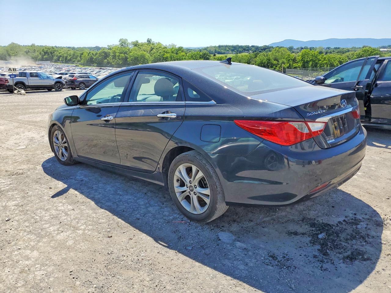 2011 Hyundai Sonata Limited Black vin: 5NPEC4AC2BH041474