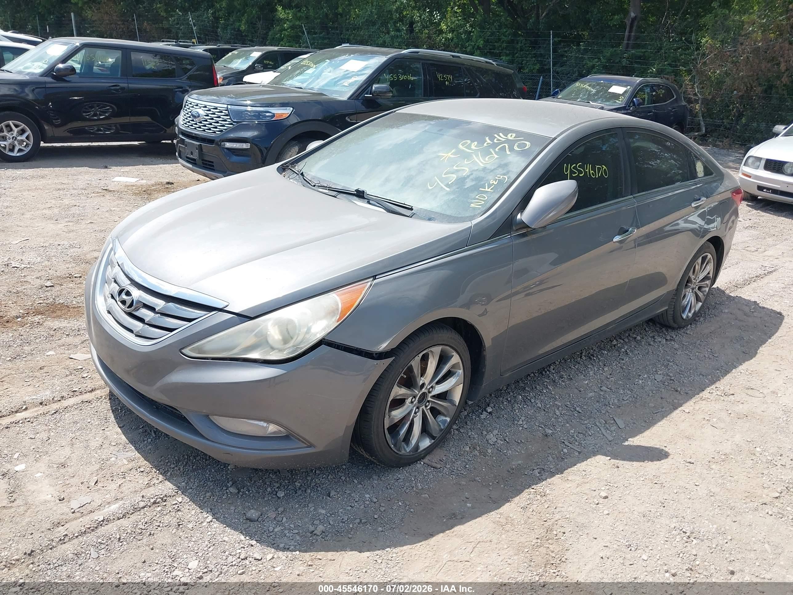 2011 Hyundai Sonata Se Gray vin: 5NPEC4AC2BH061935
