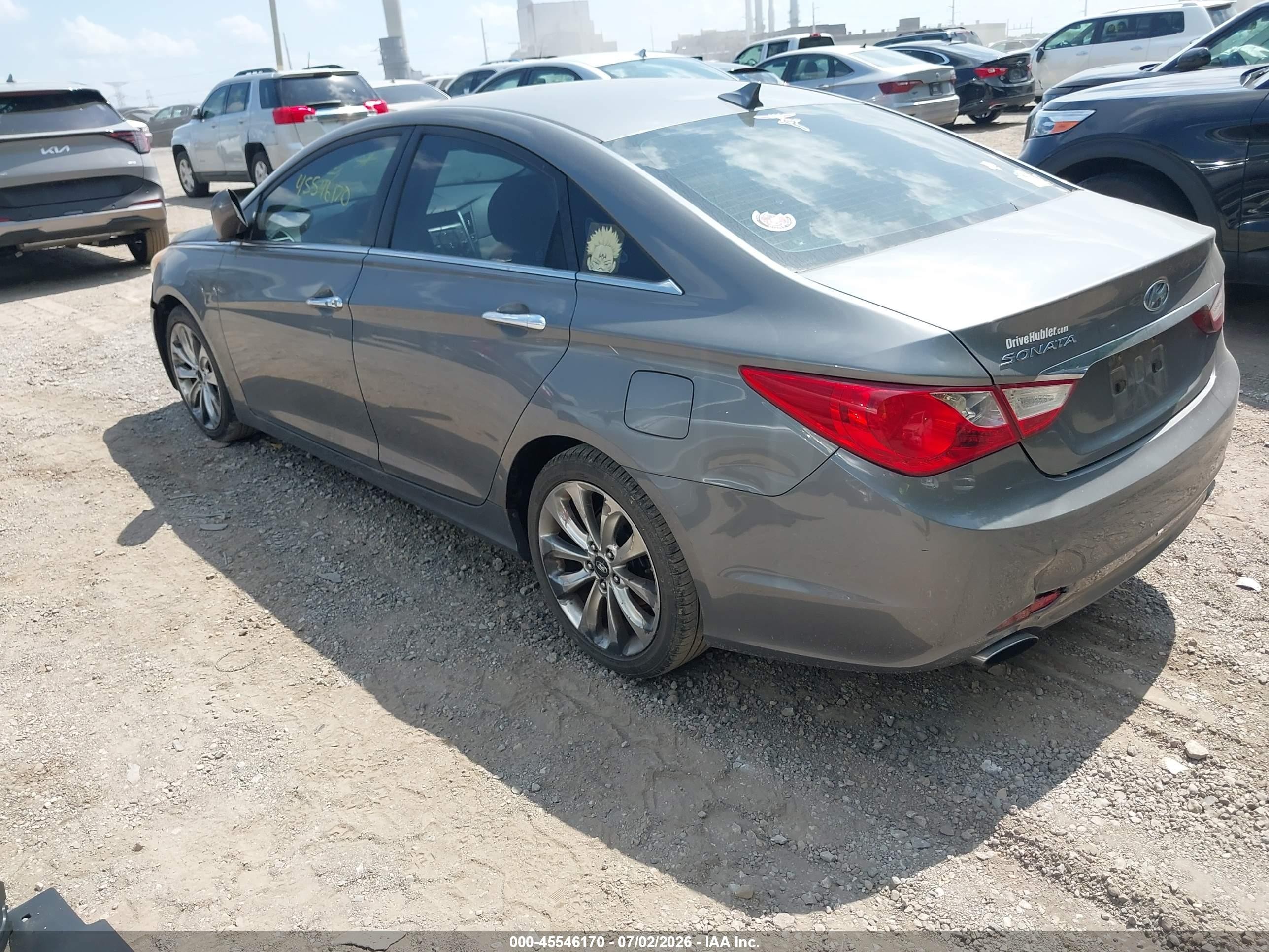 2011 Hyundai Sonata Se Gray vin: 5NPEC4AC2BH061935