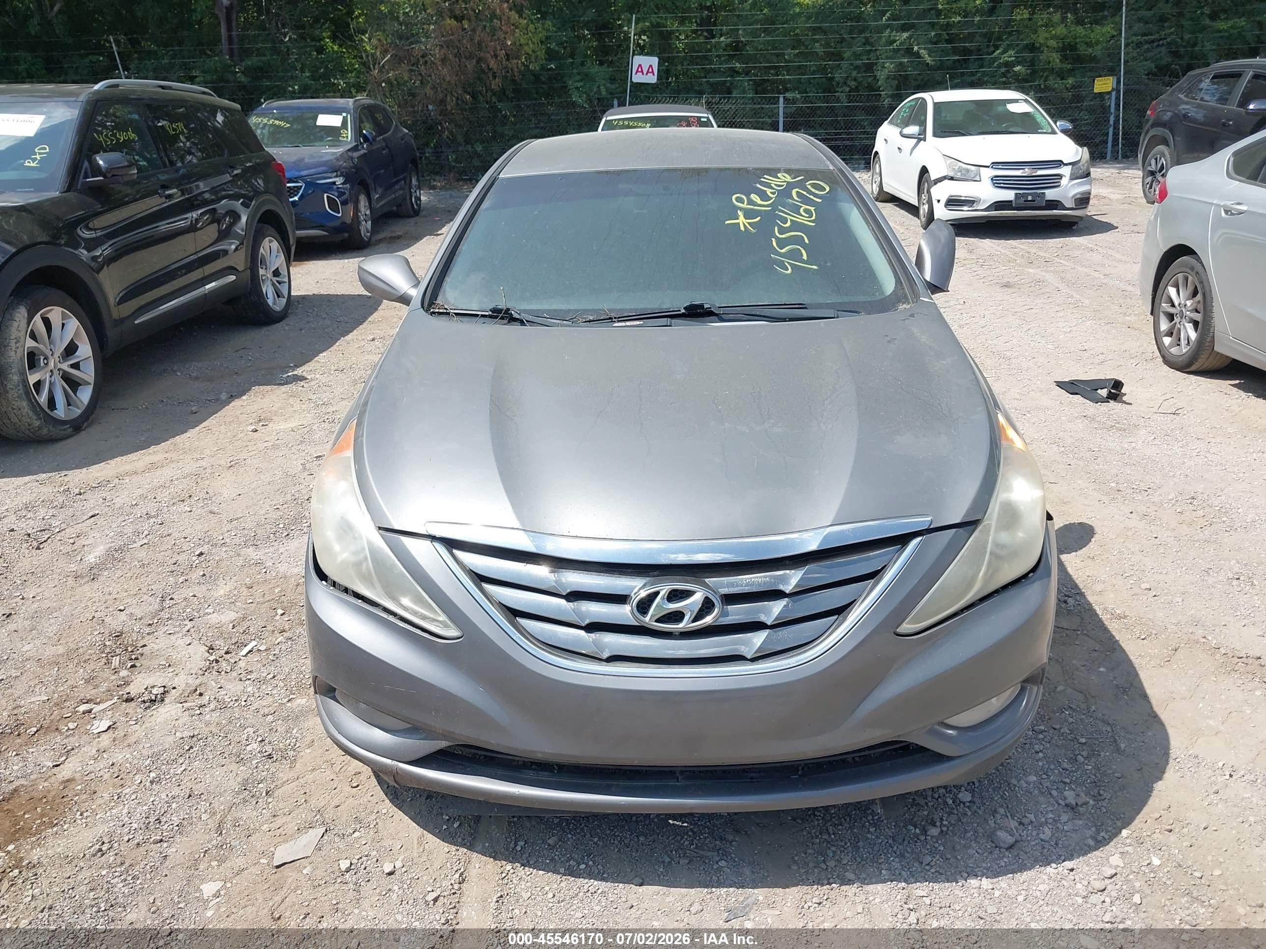 2011 Hyundai Sonata Se Gray vin: 5NPEC4AC2BH061935