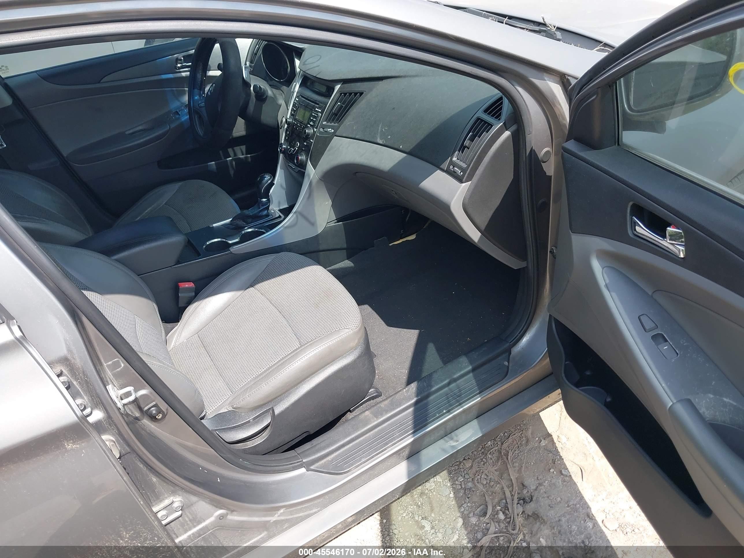 2011 Hyundai Sonata Se Gray vin: 5NPEC4AC2BH061935
