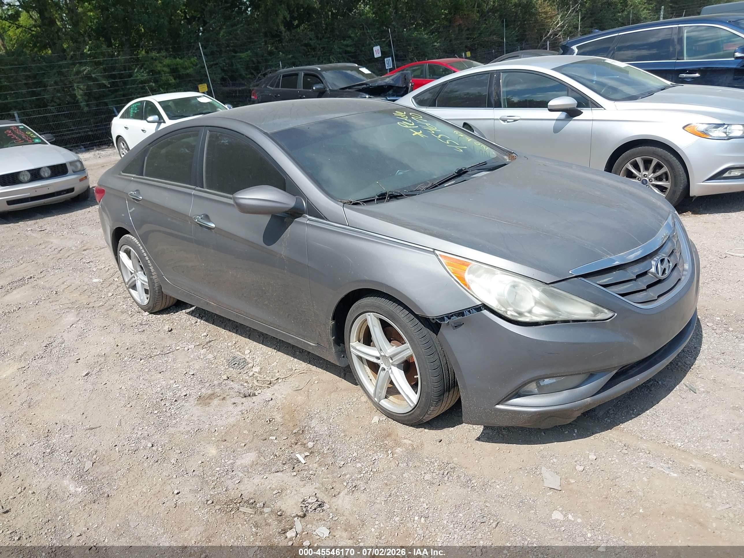 2011 Hyundai Sonata Se Gray vin: 5NPEC4AC2BH061935