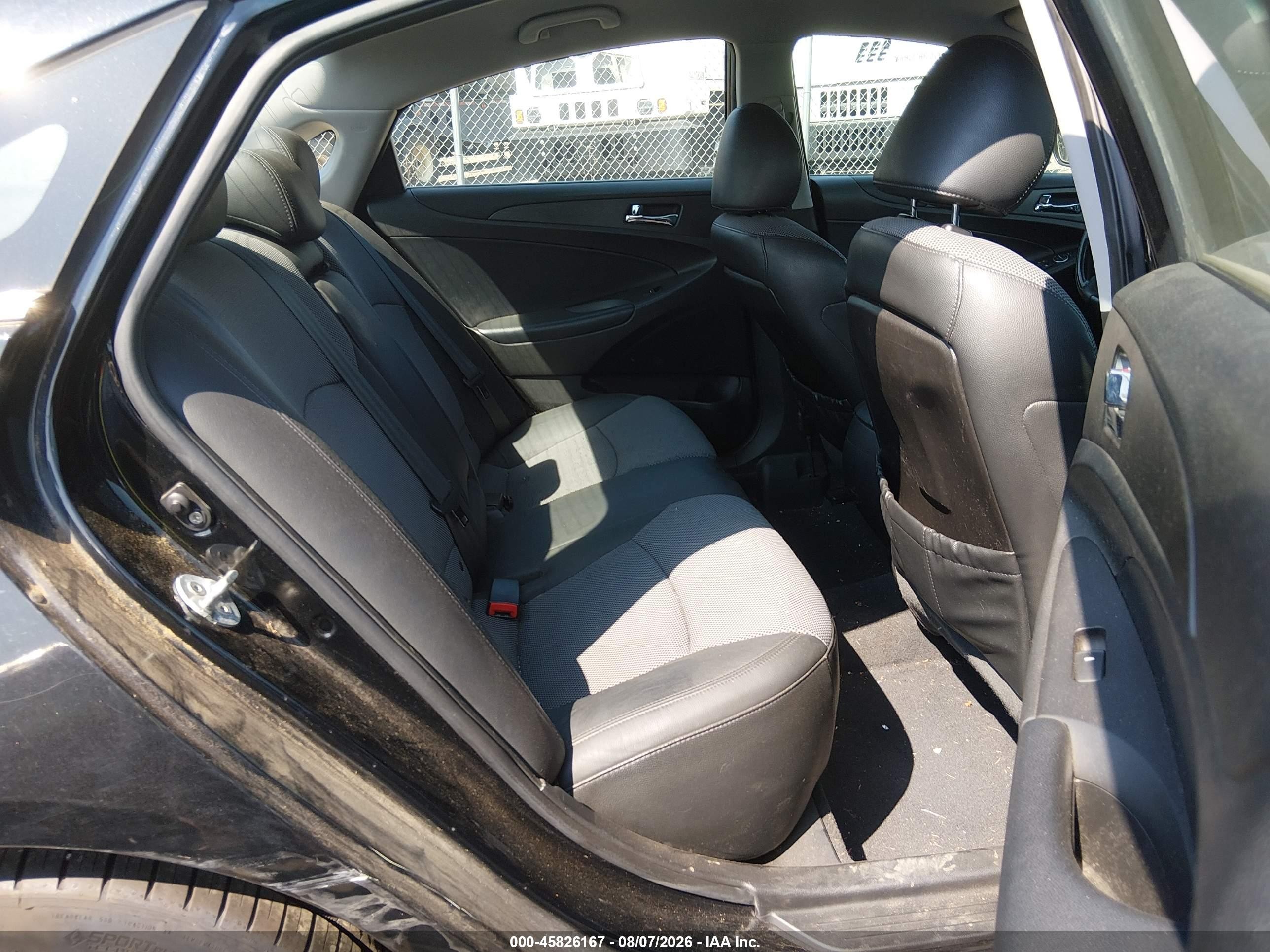 2011 Hyundai Sonata Se Black vin: 5NPEC4AC2BH076189