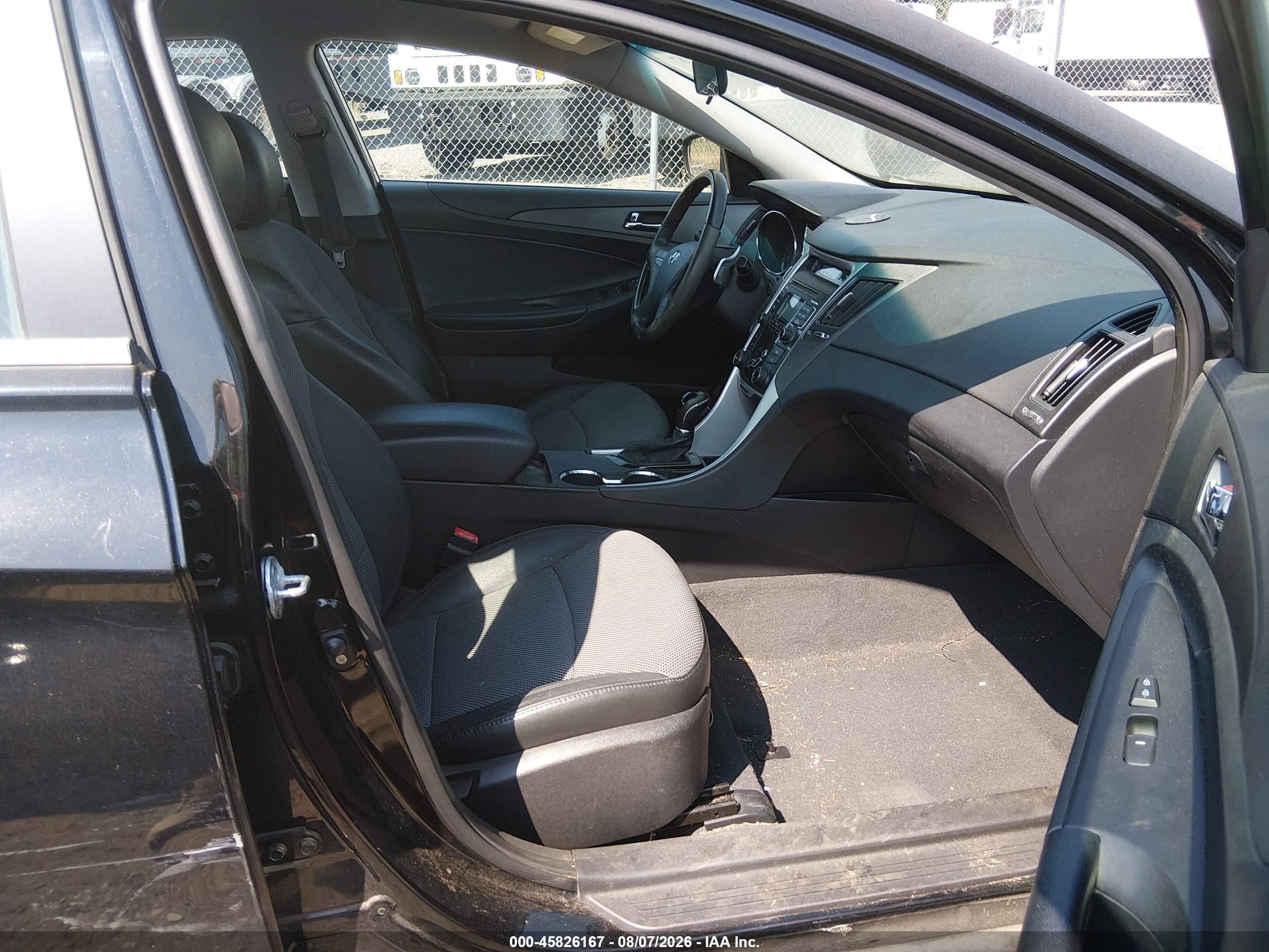 2011 Hyundai Sonata Se Black vin: 5NPEC4AC2BH076189