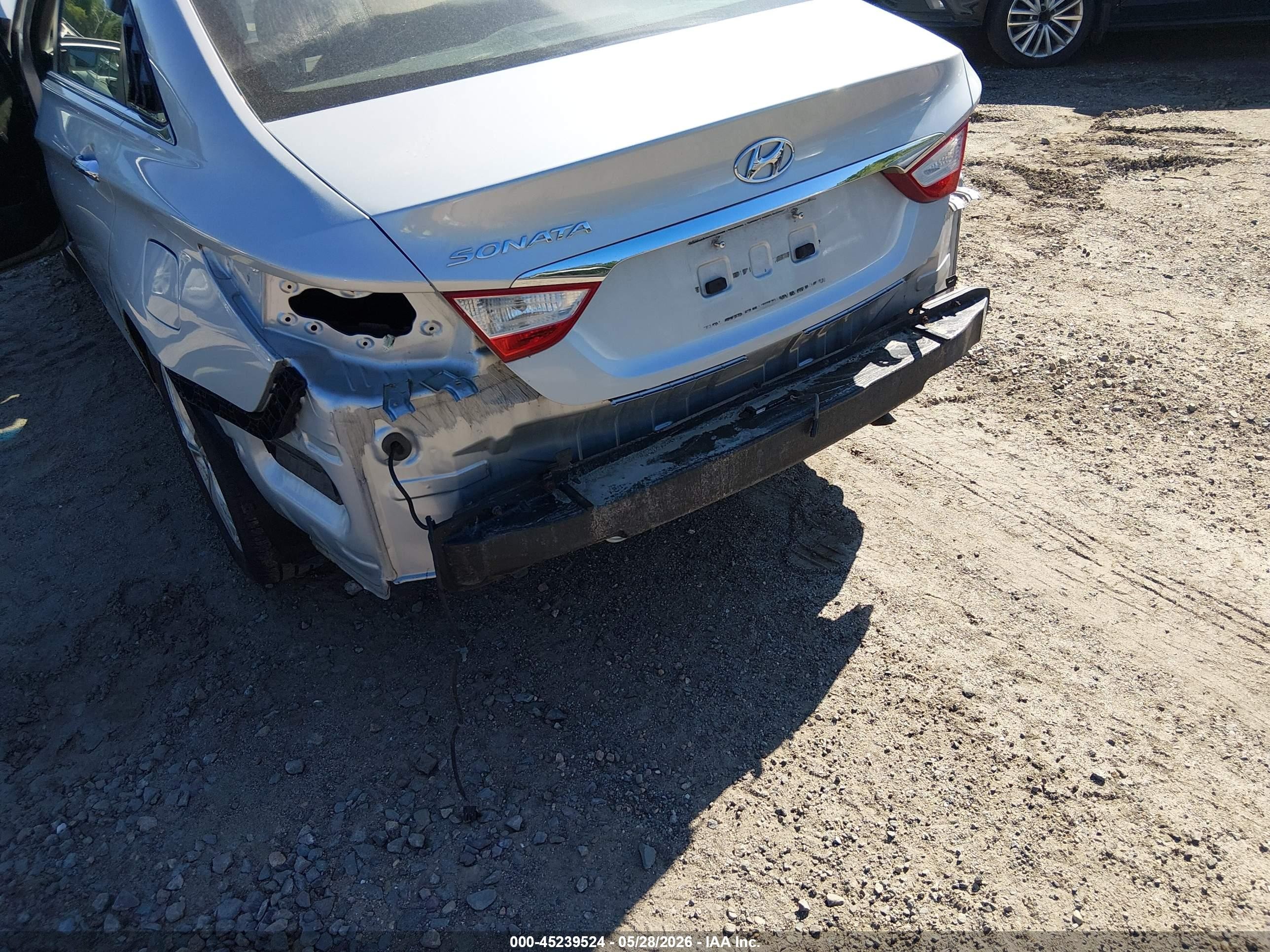 2011 Hyundai Sonata Limited Серебряный vin: 5NPEC4AC2BH080906