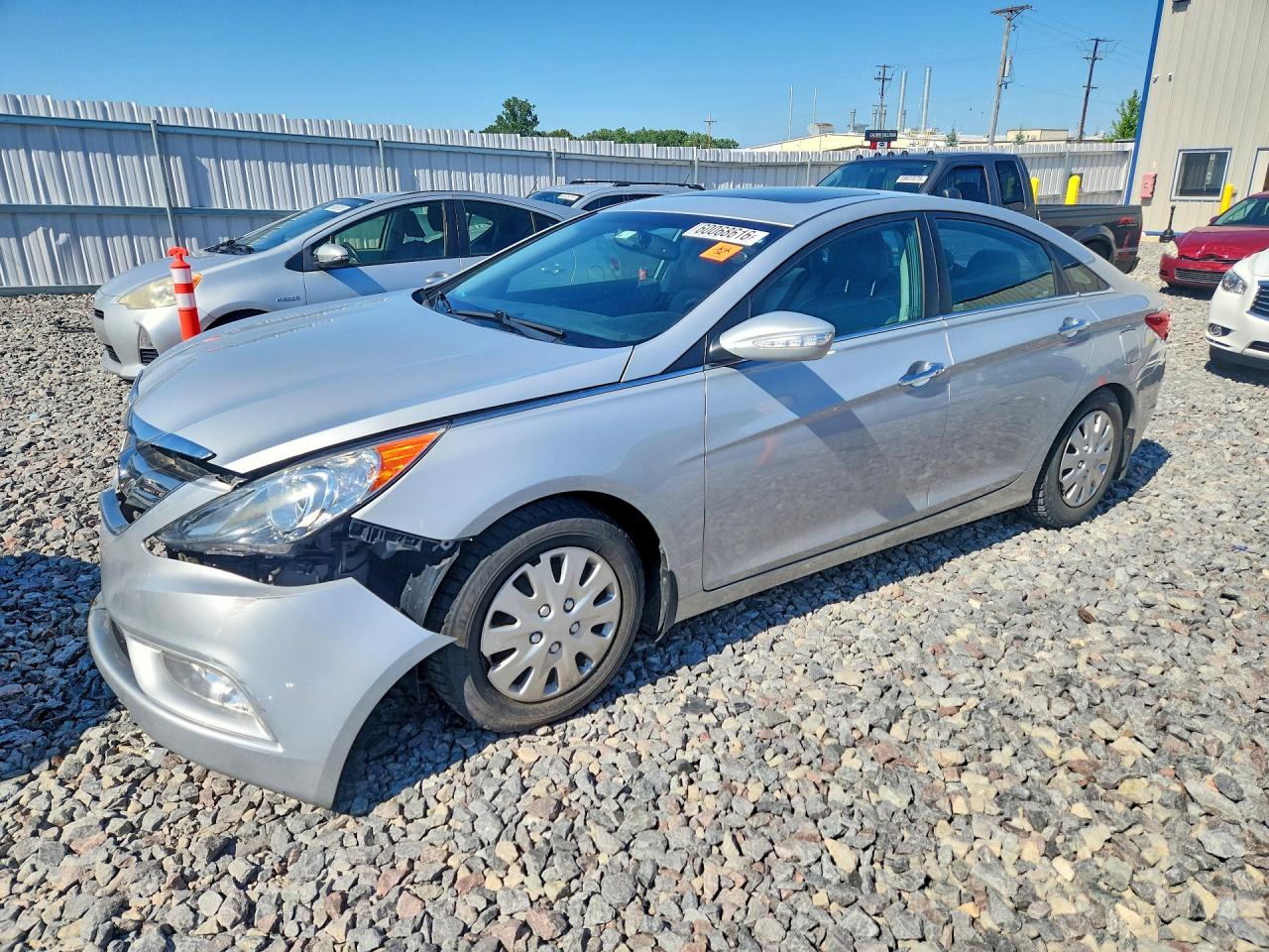 2011 Hyundai Sonata Limited Silver vin: 5NPEC4AC2BH122538