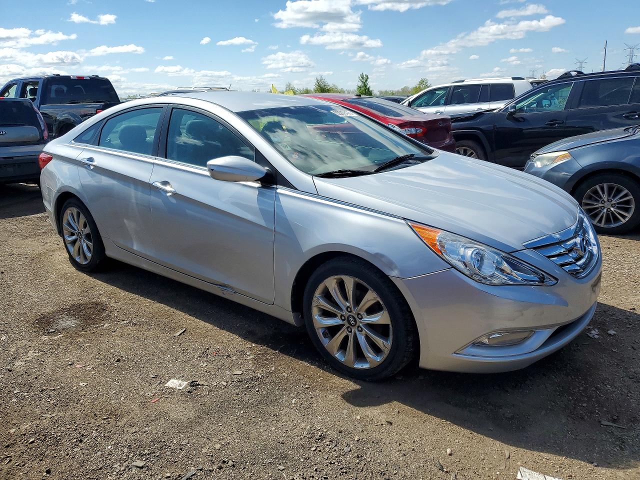 2011 Hyundai Sonata Se Silver vin: 5NPEC4AC2BH126461