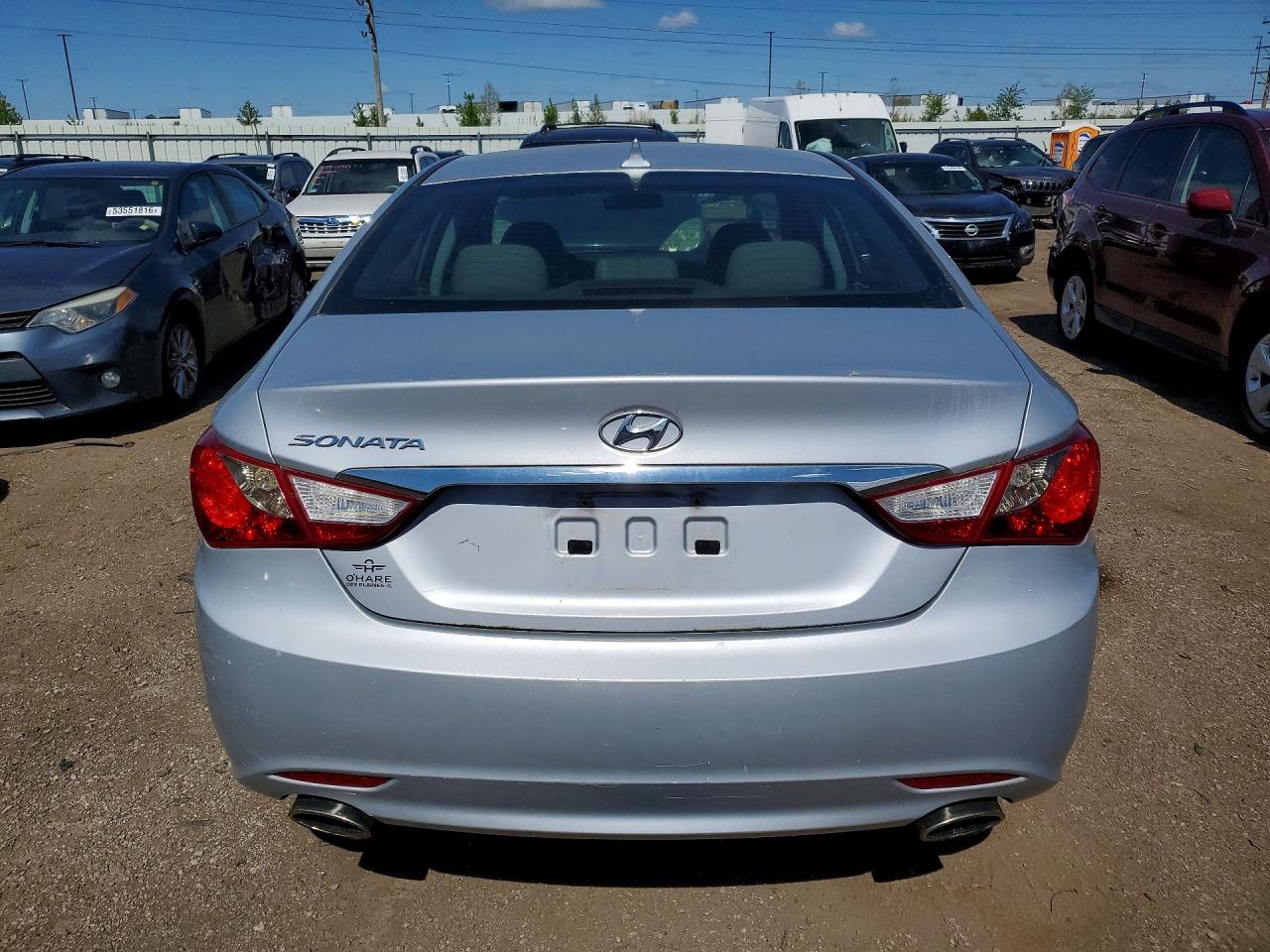 2011 Hyundai Sonata Se Silver vin: 5NPEC4AC2BH126461