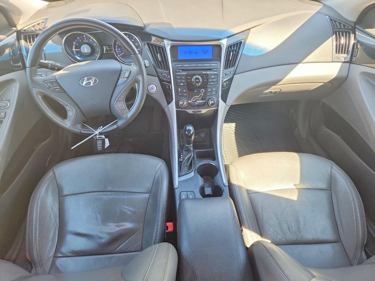 2011 Hyundai Sonata Limited Silver vin: 5NPEC4AC2BH136228