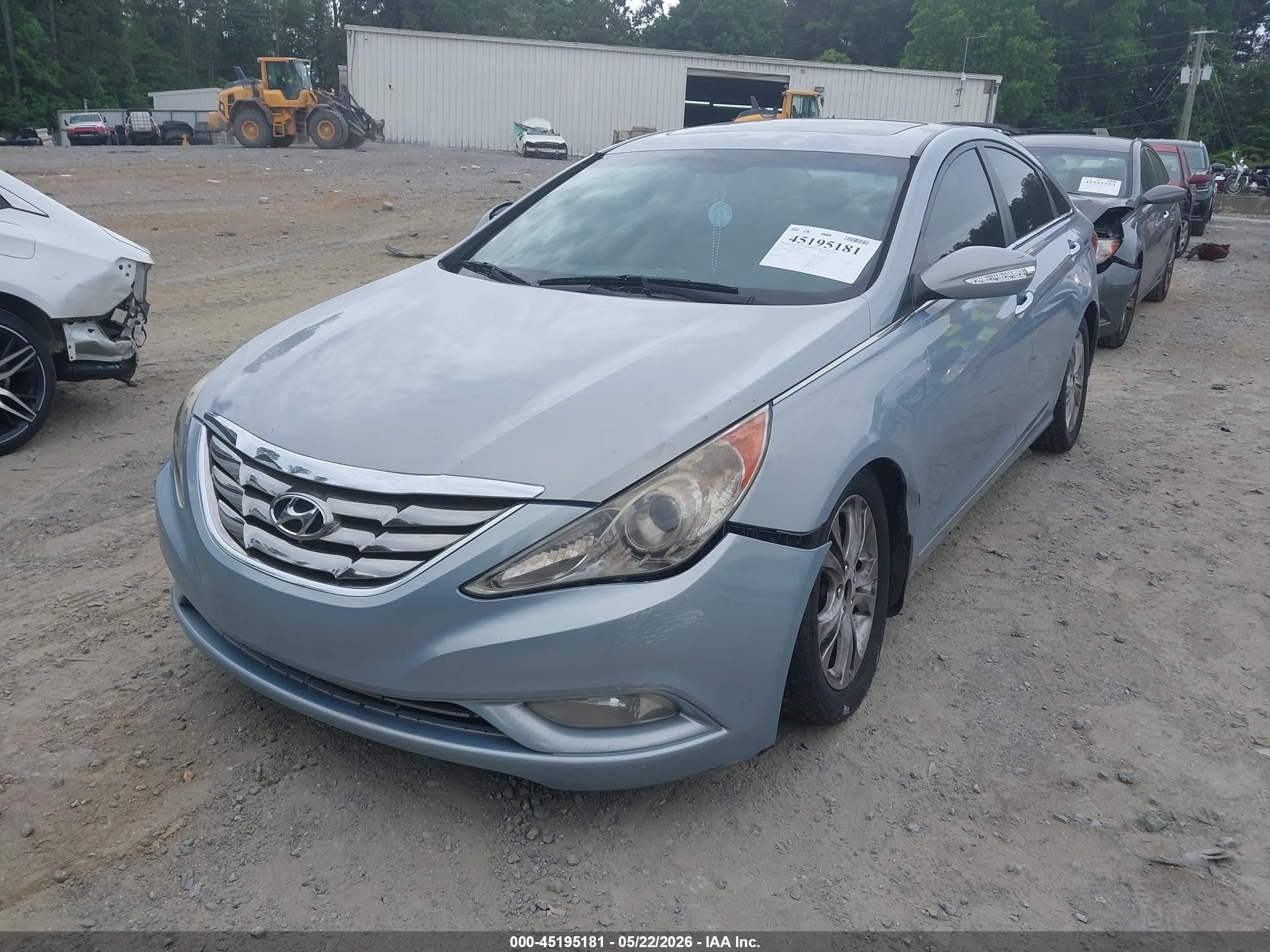 2011 Hyundai Sonata Ltd Серый vin: 5NPEC4AC2BH137217