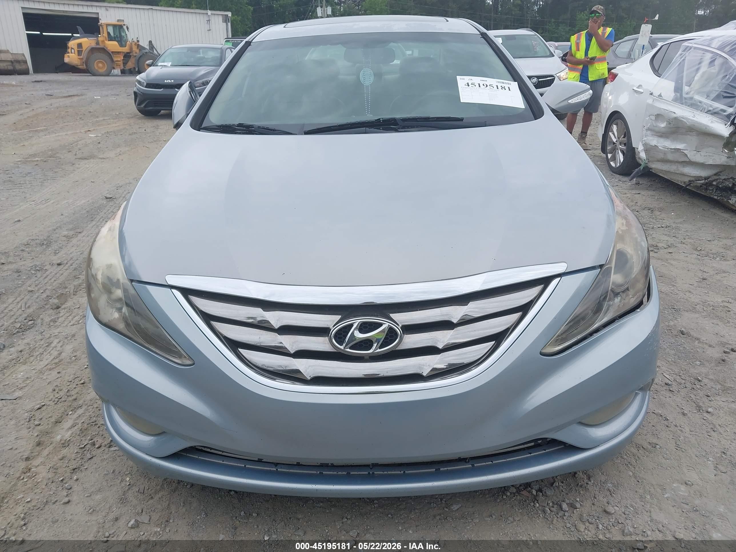 2011 Hyundai Sonata Ltd Серый vin: 5NPEC4AC2BH137217