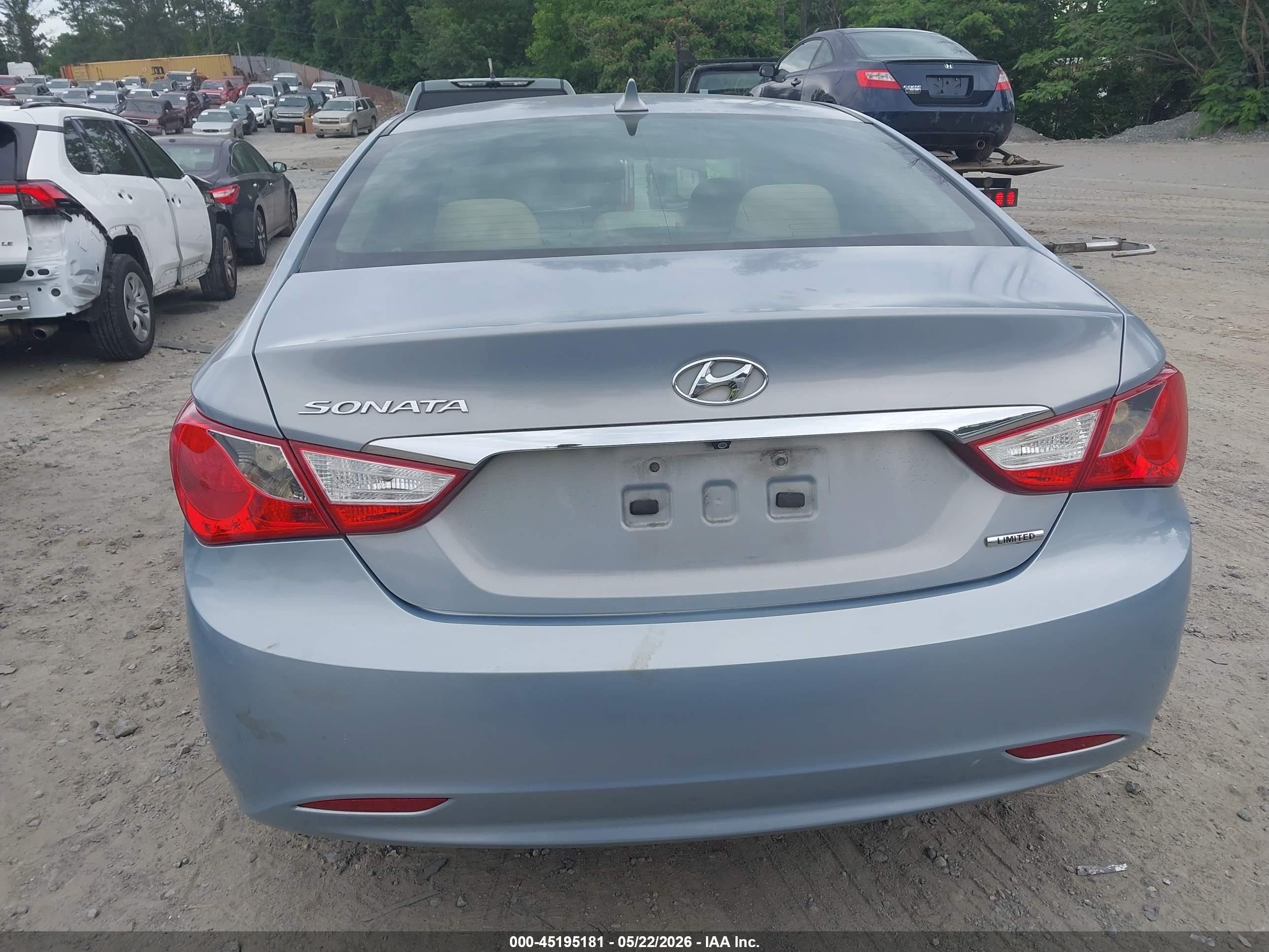2011 Hyundai Sonata Ltd Серый vin: 5NPEC4AC2BH137217