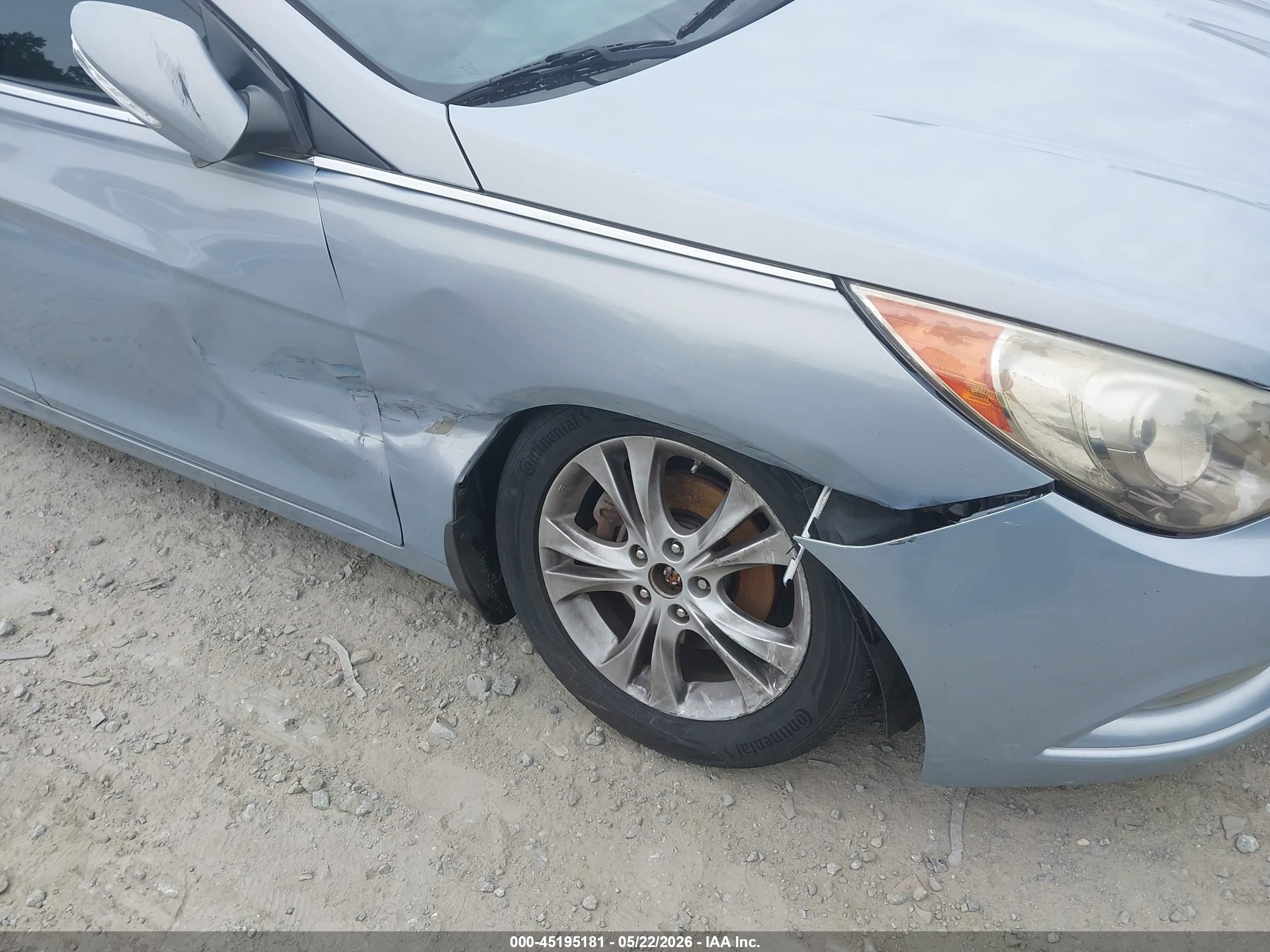 2011 Hyundai Sonata Ltd Серый vin: 5NPEC4AC2BH137217