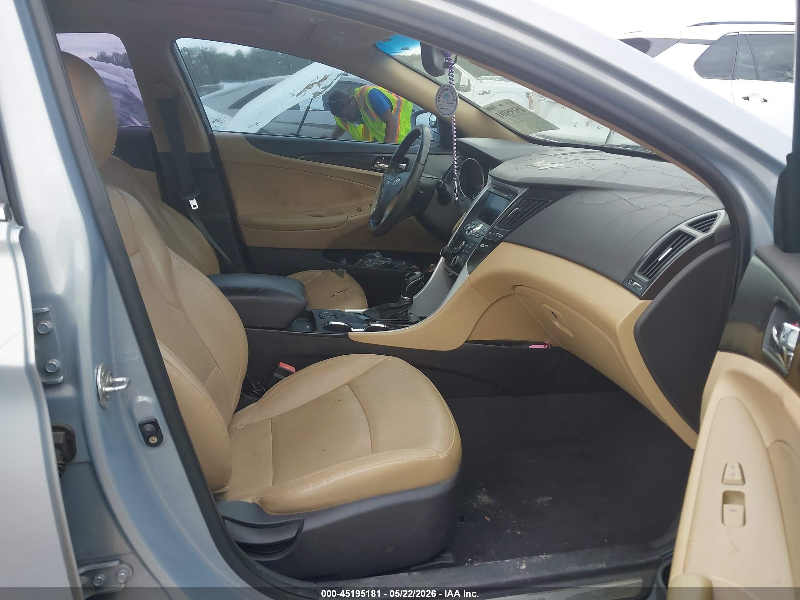 2011 Hyundai Sonata Ltd Серый vin: 5NPEC4AC2BH137217