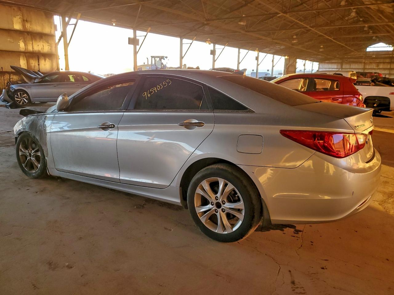 2011 Hyundai Sonata Se Silver vin: 5NPEC4AC2BH142417