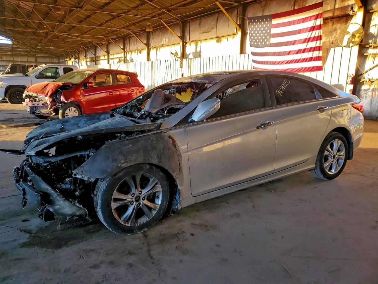 2011 Hyundai Sonata Se Silver vin: 5NPEC4AC2BH142417