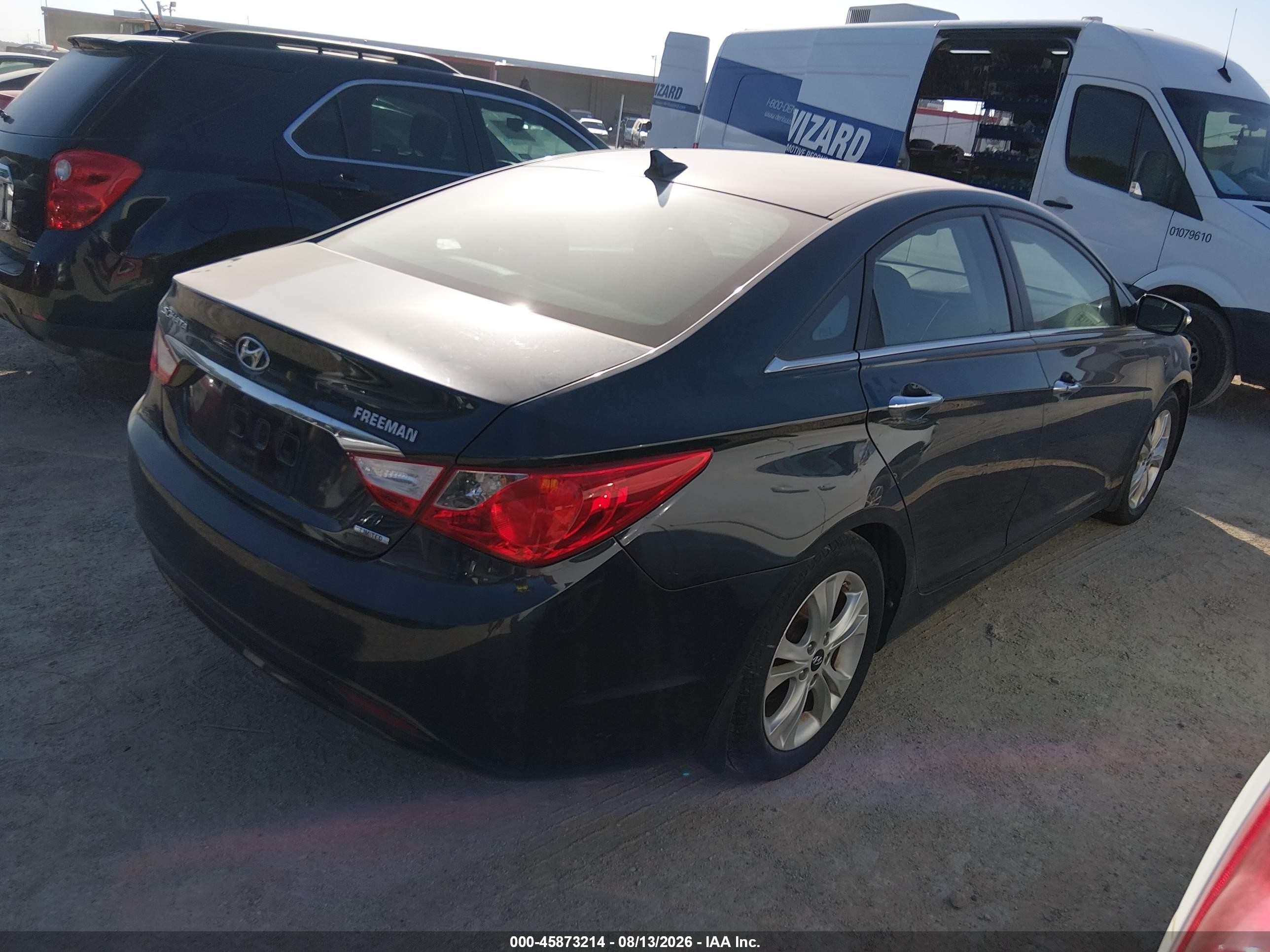 2011 Hyundai Sonata Limited Blue vin: 5NPEC4AC2BH144555