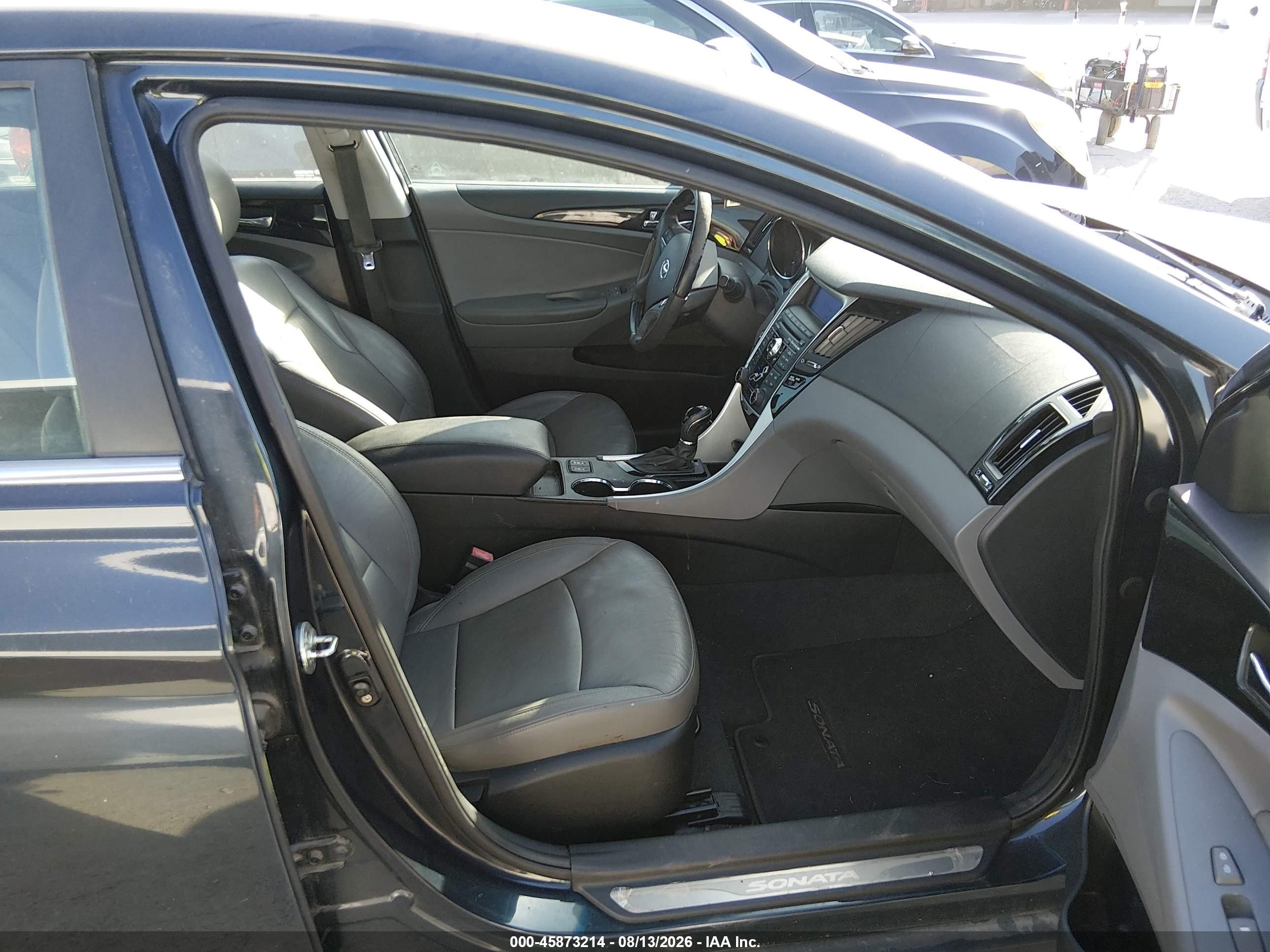 2011 Hyundai Sonata Limited Blue vin: 5NPEC4AC2BH144555