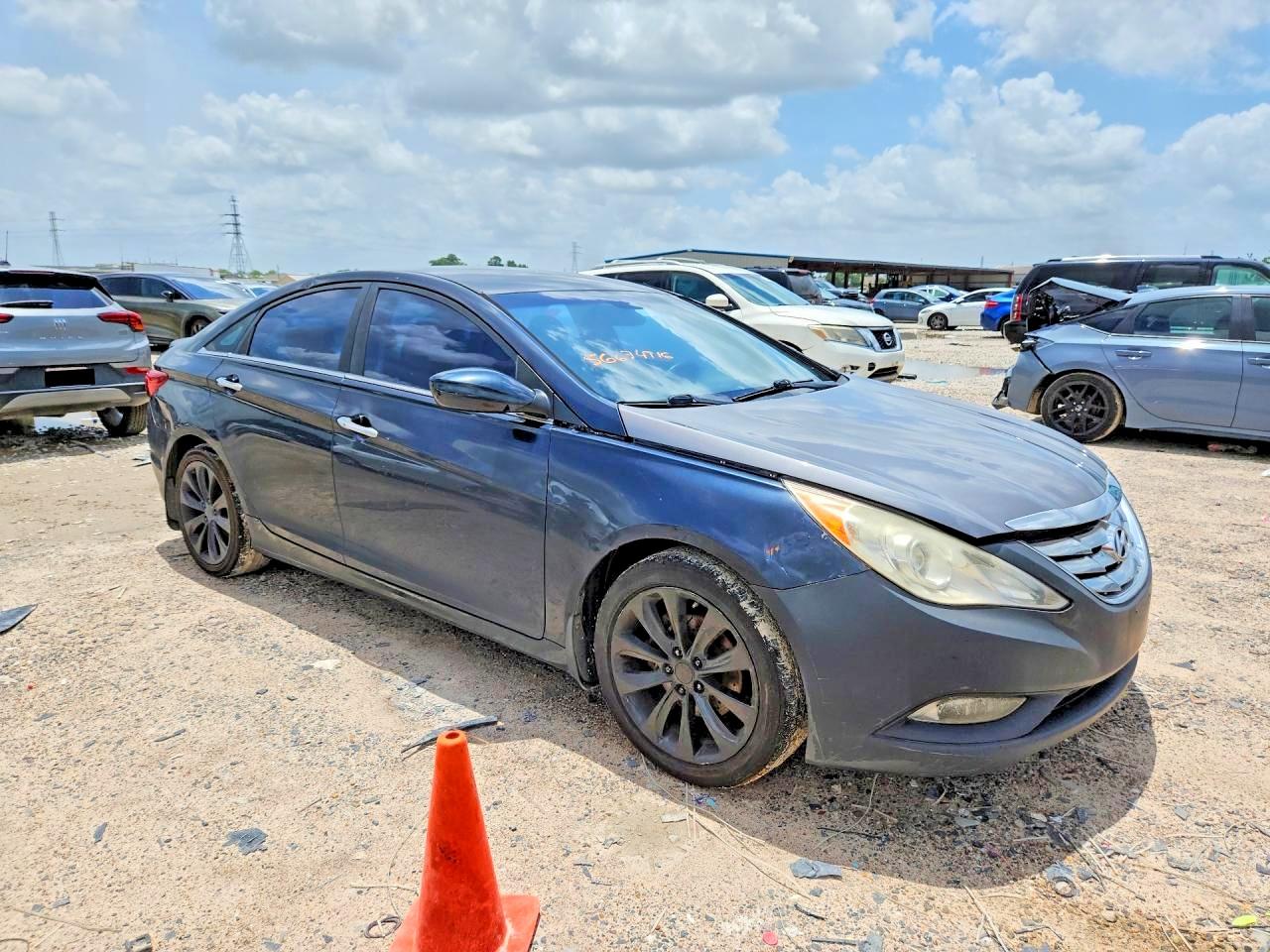 2011 Hyundai Sonata Se Blue vin: 5NPEC4AC2BH158603