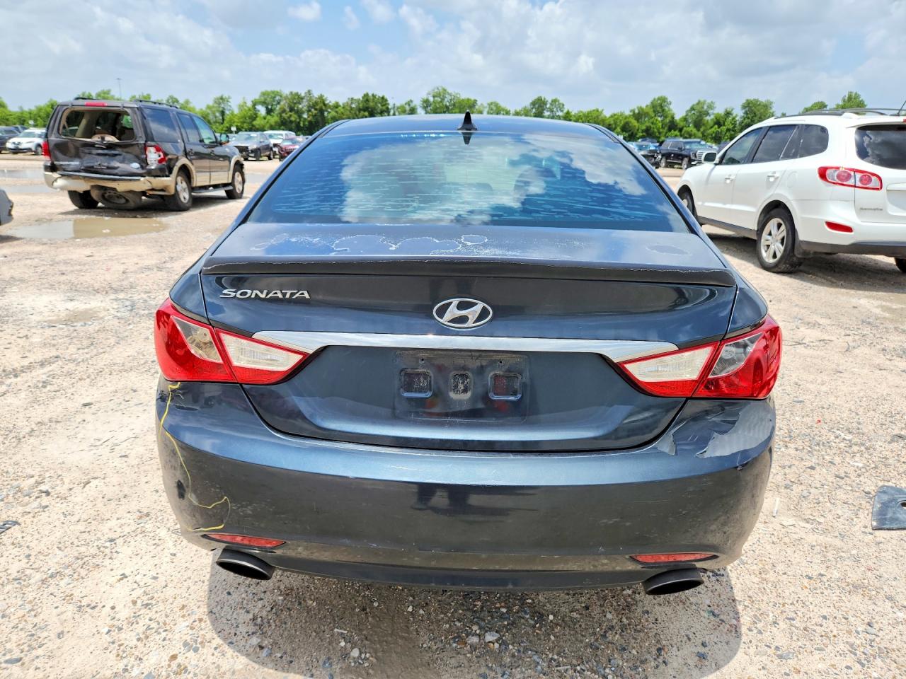 2011 Hyundai Sonata Se Blue vin: 5NPEC4AC2BH158603