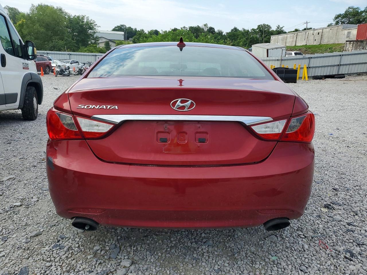 2011 Hyundai Sonata Se Red vin: 5NPEC4AC2BH169214