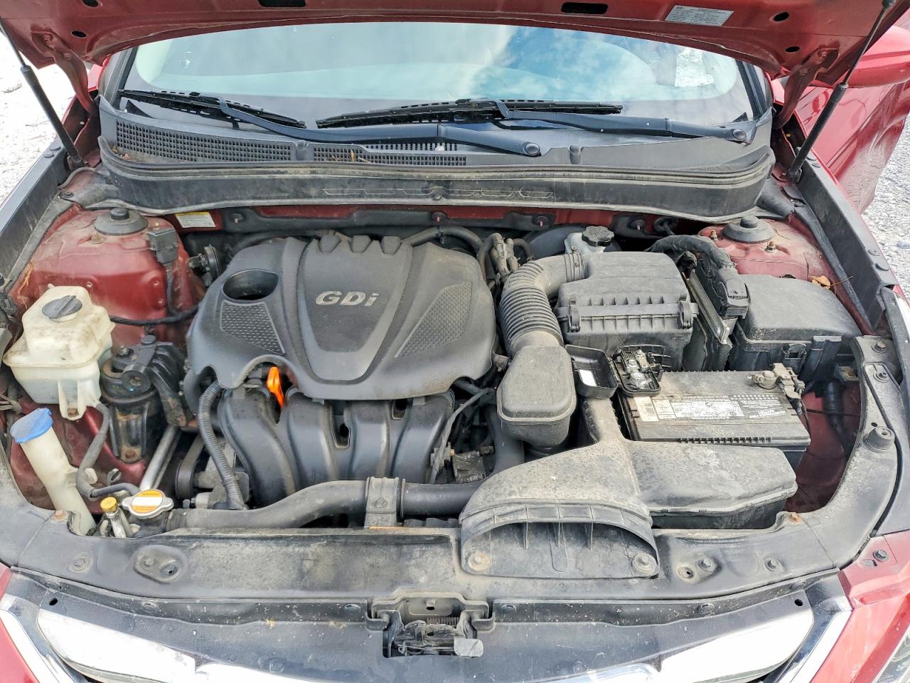 2011 Hyundai Sonata Se Red vin: 5NPEC4AC2BH169214