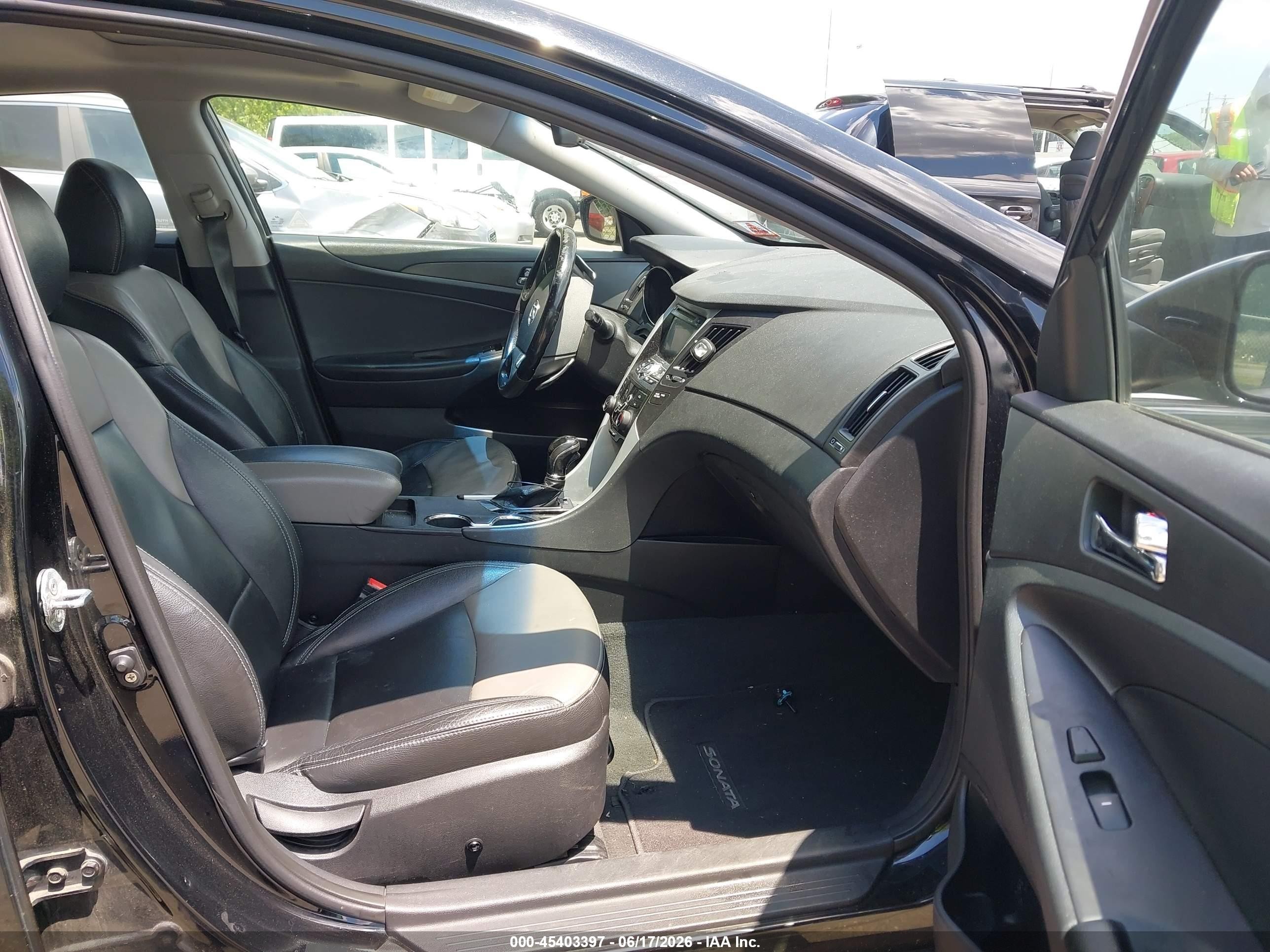2011 Hyundai Sonata Se Black vin: 5NPEC4AC2BH170945
