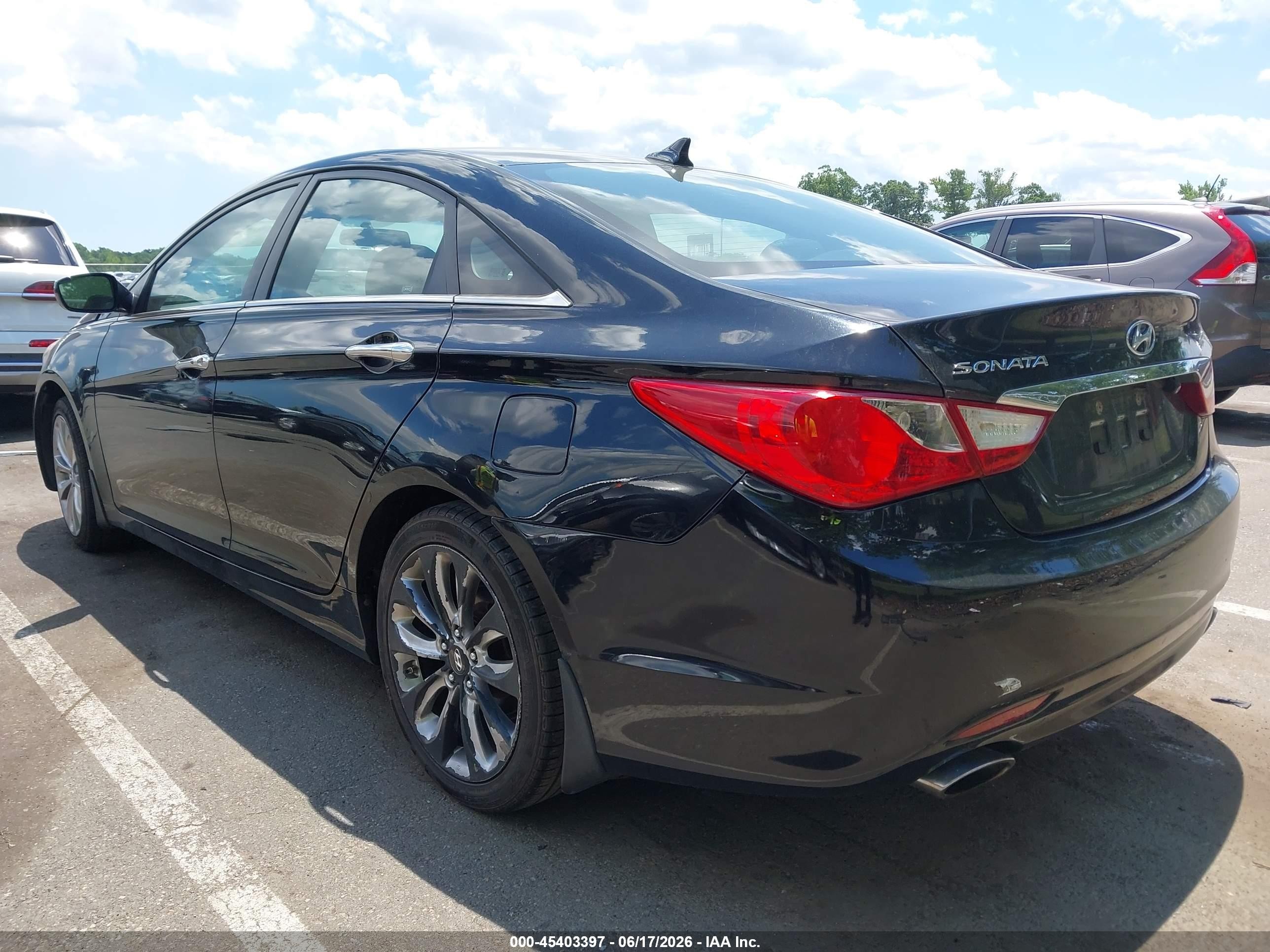 2011 Hyundai Sonata Se Black vin: 5NPEC4AC2BH170945