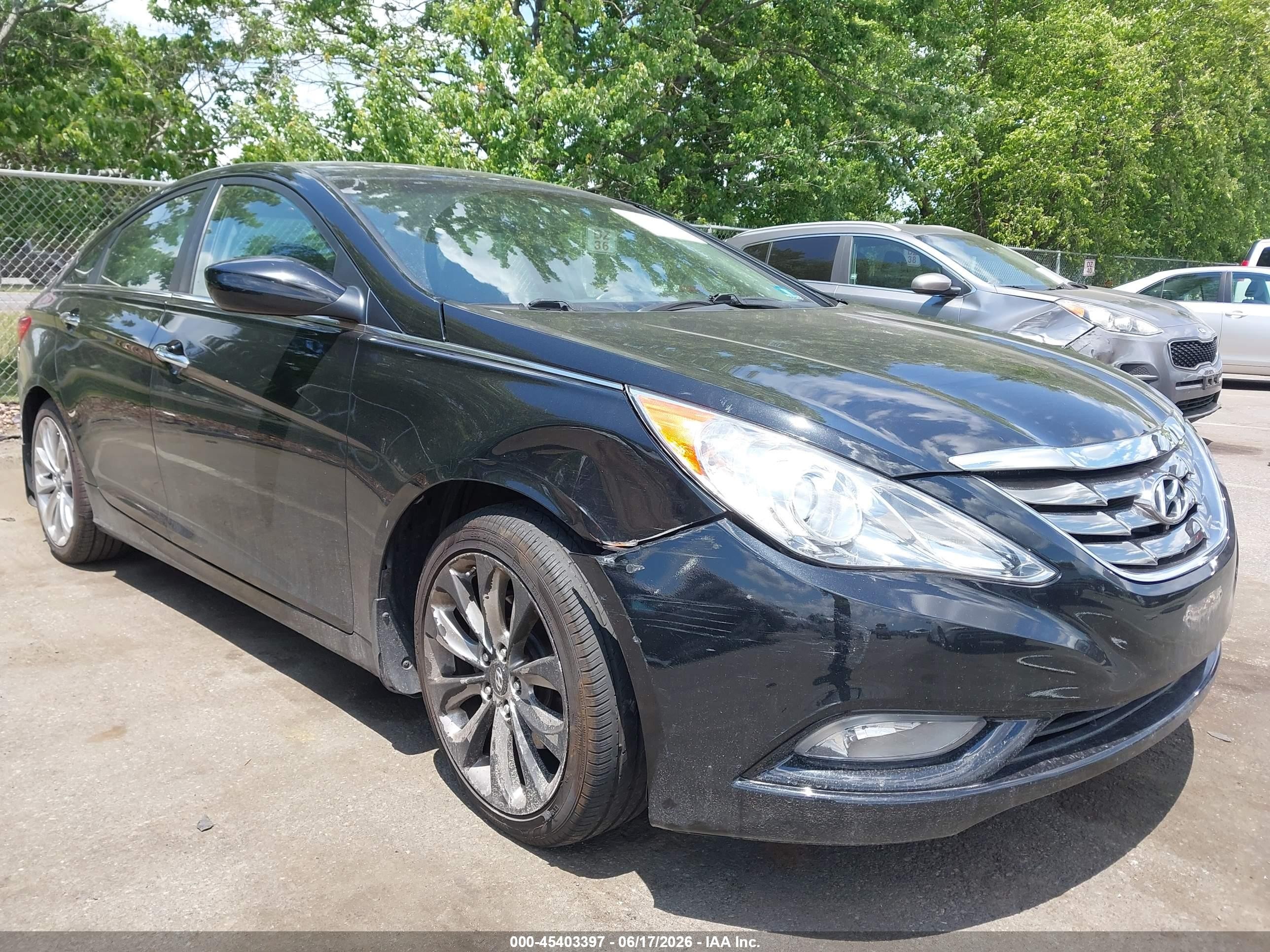 2011 Hyundai Sonata Se Black vin: 5NPEC4AC2BH170945