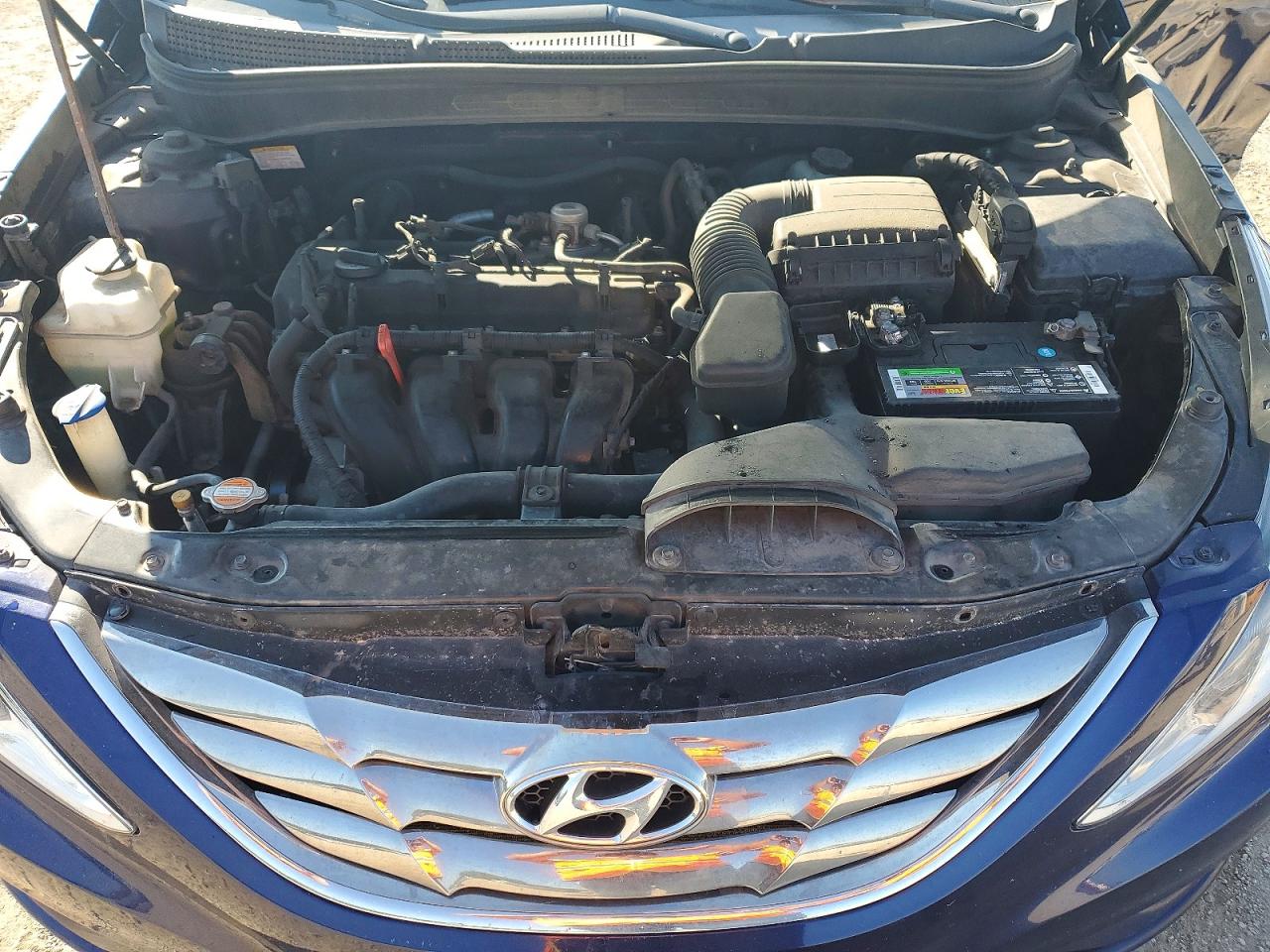 2011 Hyundai Sonata Se Blue vin: 5NPEC4AC2BH179547