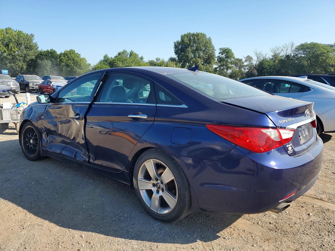 2011 Hyundai Sonata Se Blue vin: 5NPEC4AC2BH179547