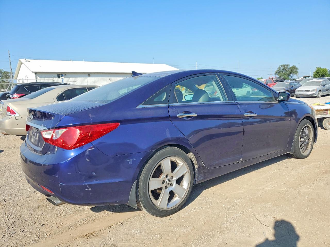 2011 Hyundai Sonata Se Blue vin: 5NPEC4AC2BH179547