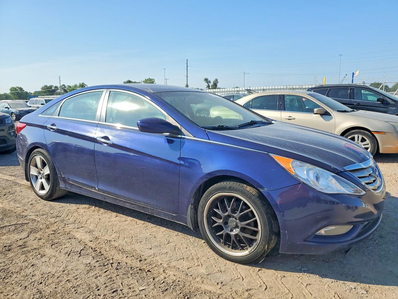 2011 Hyundai Sonata Se Blue vin: 5NPEC4AC2BH179547